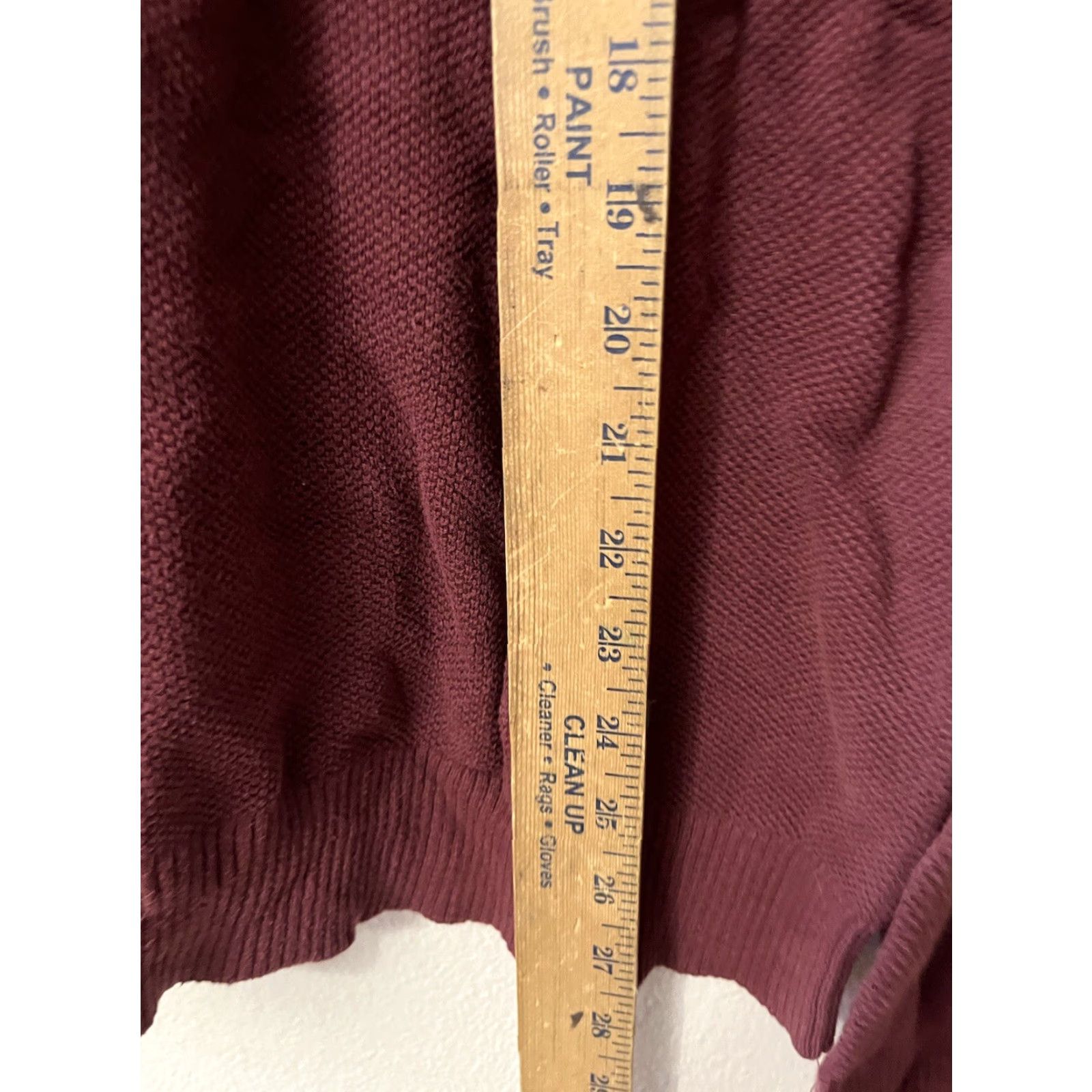 Vintage Penguin Cotton Sweater Mens XL Maroon Pullover Crew Golf Classic Size US XL / EU 56 / 4 - 5 Thumbnail