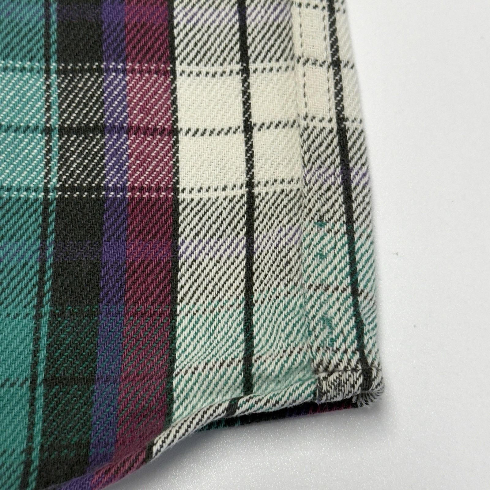 Field & Stream Vintage Field & Stream Plaid Flannel Purple & Green Button Size US XL / EU 56 / 4 - 12 Thumbnail