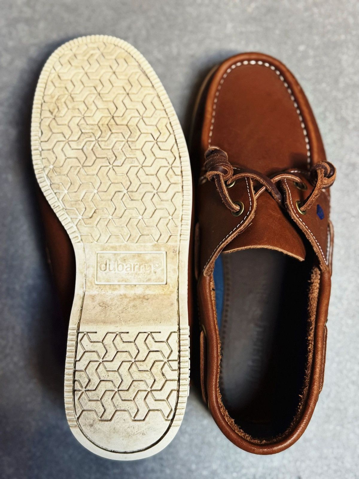 Other Dubbary Admirals 38 Leather Sailing Shoes Size US 5 / EU 37 - 7 Thumbnail
