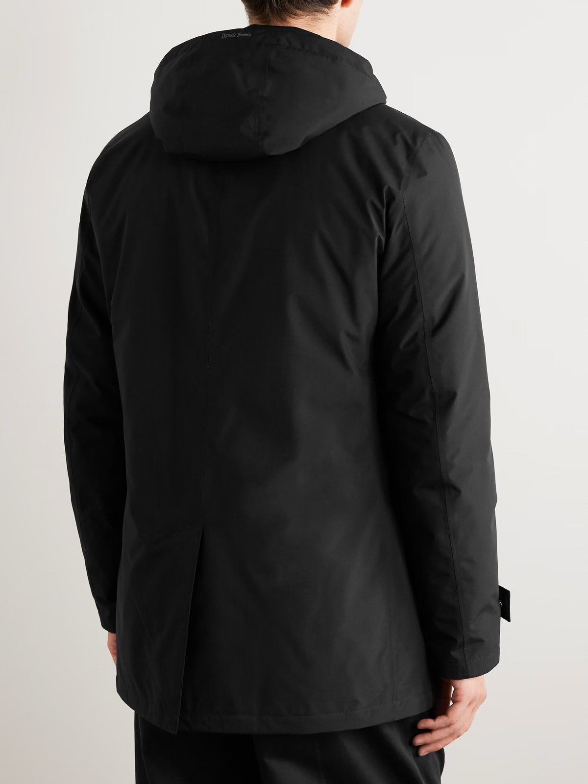 Herno Herno Laminar GORTE-TEX Hooded Down Coat Size US M / EU 48-50 / 2 - 3 Thumbnail