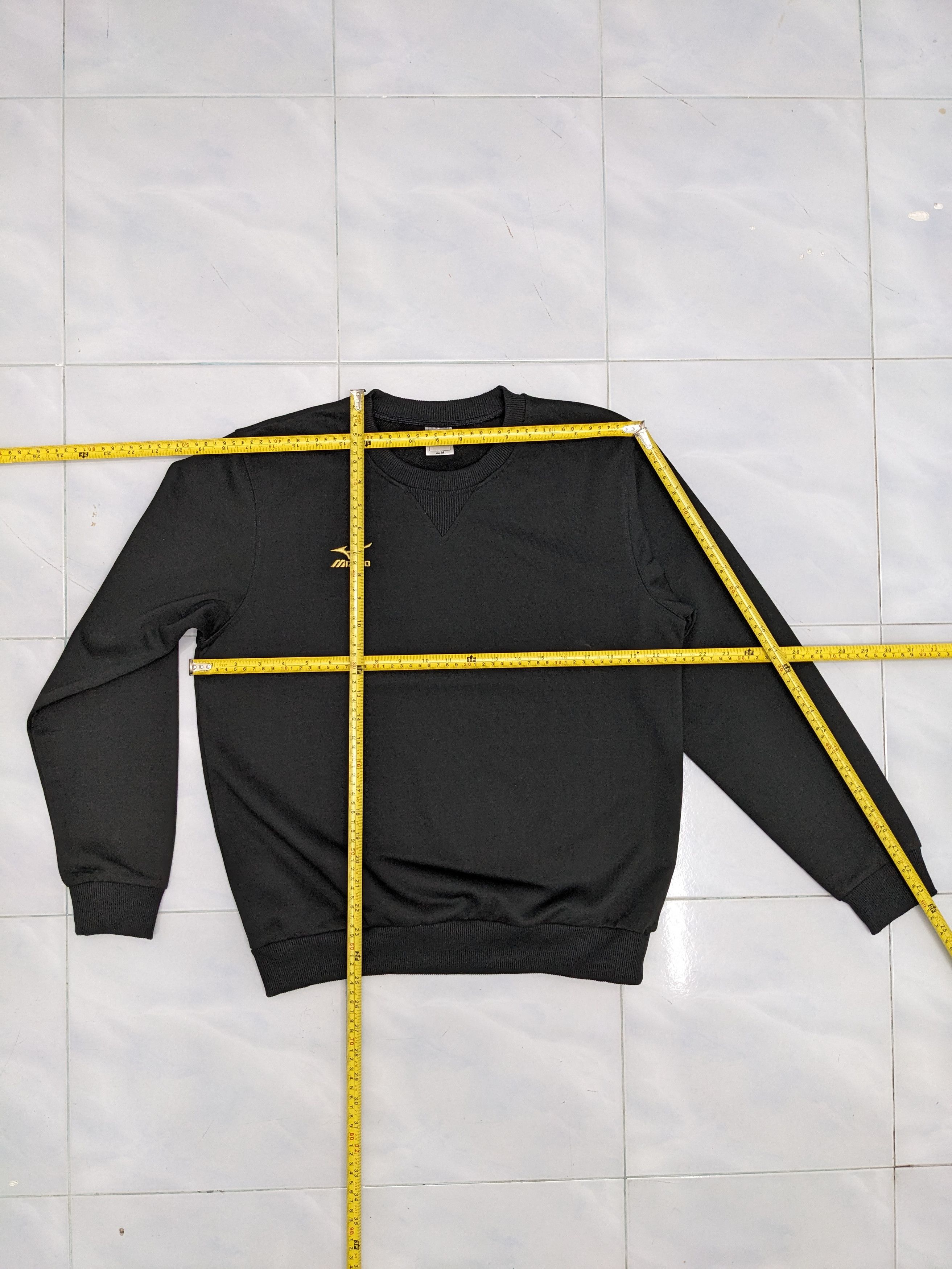 Japanese Brand × Mizuno JAPANESE MIZUNO BLACK GOLD LOGO SWEATSHIRT Size US M / EU 48-50 / 2 - 7 Thumbnail