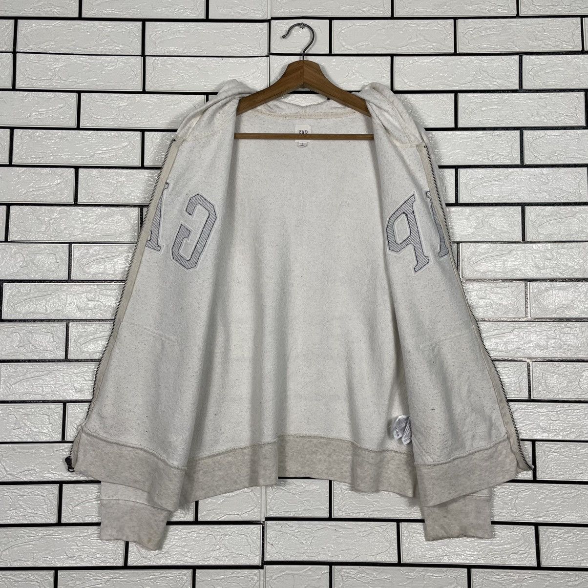 Gap Gap Big Logo Zipper Hoodie Size US S / EU 44-46 / 1 - 12 Thumbnail