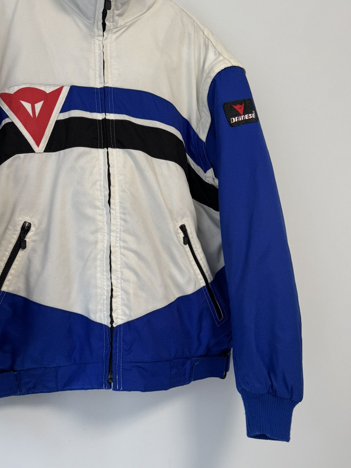 Dainese Vintage Dainese Vest Jacket Blue Full Zip Moto Racing Size US XL / EU 56 / 4 - 3 Thumbnail