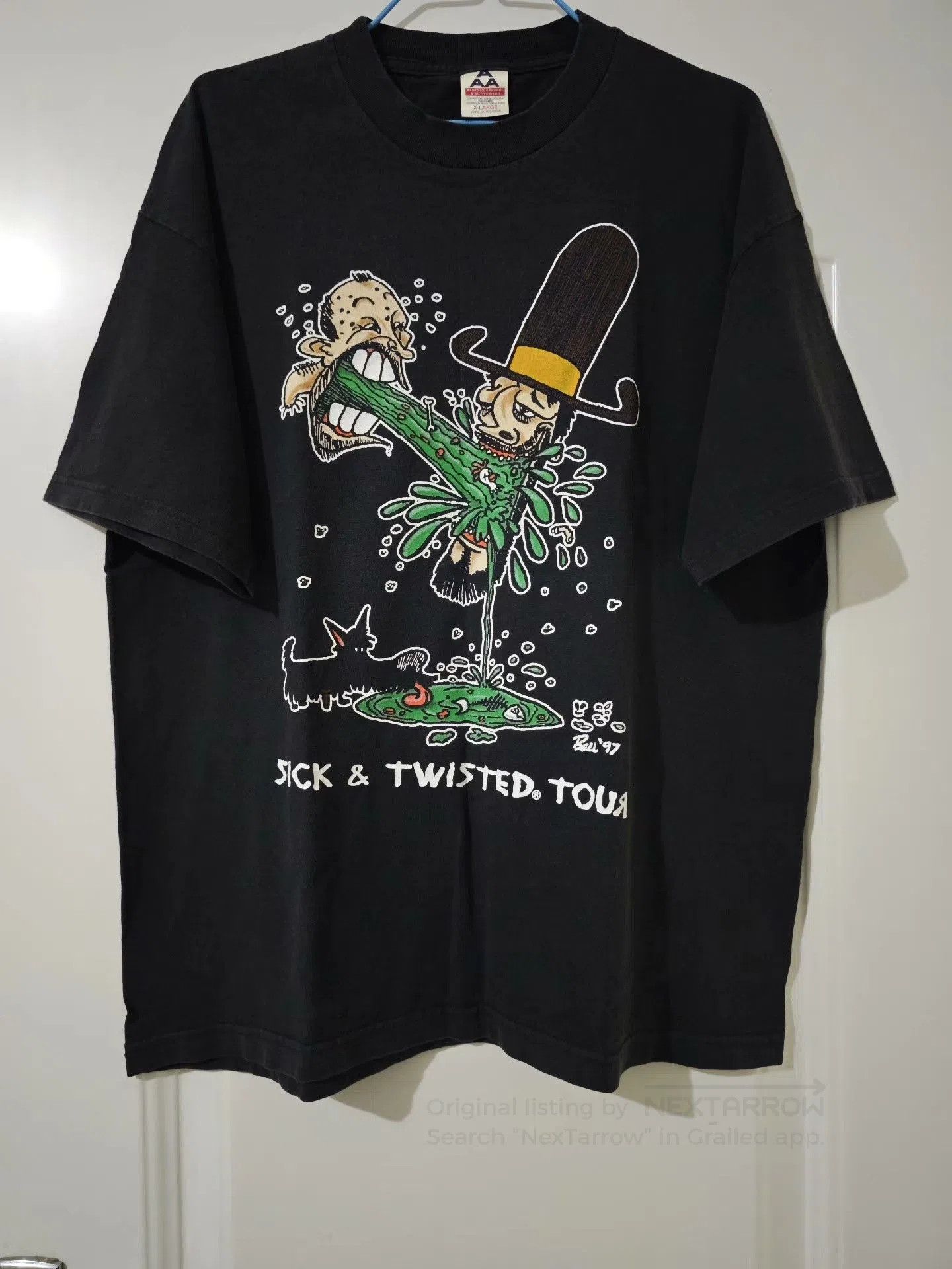 Balenciaga Korn 1997 Sick Twits Tour Vintage Tee. Size US M / EU 48-50 / 2 - 1 Thumbnail
