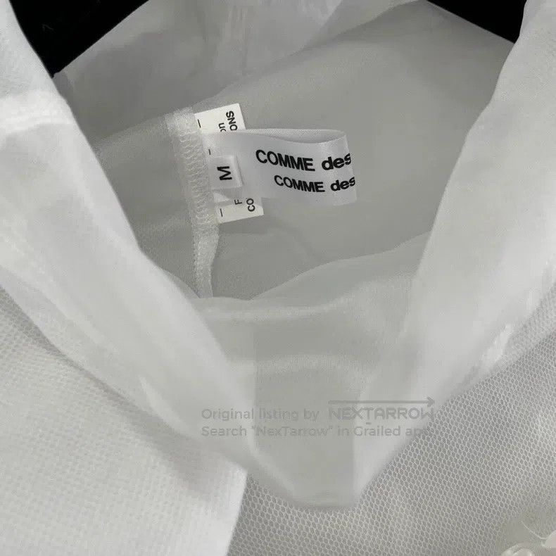 Comme des Garcons Comme Des Garcons White Lace Shawl Capelet Size M / US 6-8 / IT 42-44 - 5 Thumbnail