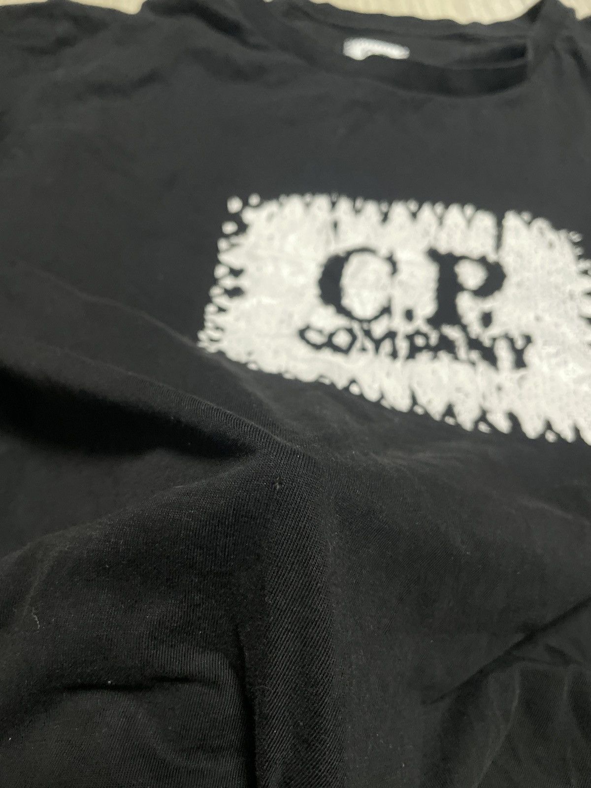 C.P. Company C.P. Company Vintage Big Logo Black Tee M Size US M / EU 48-50 / 2 - 15 Thumbnail