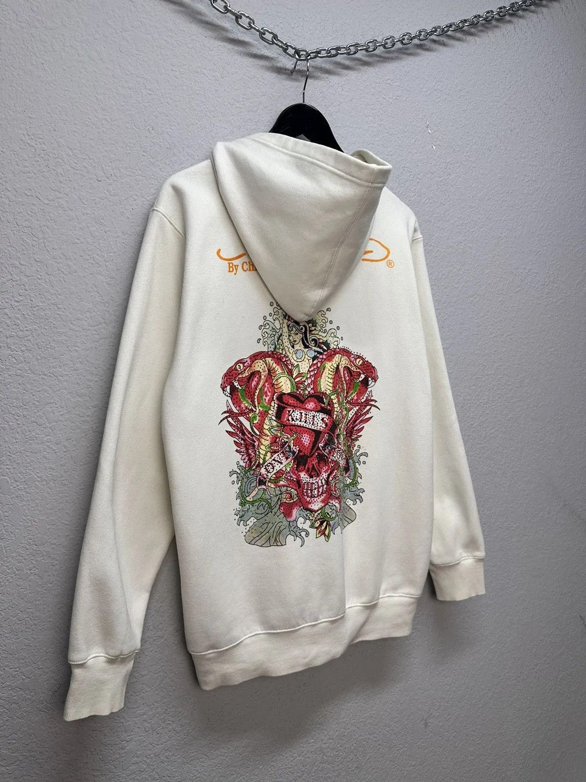 Christian Audigier Vintage Ed Hardy by Christian Audigier Hoodie Japan Opium Size US XL / EU 56 / 4 - 11 Thumbnail