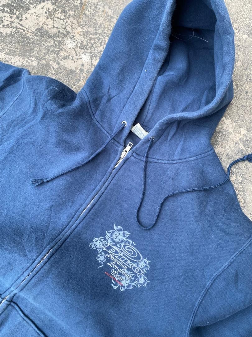 Japanese Brand 90s💥 Piko Hawaiian Hoodie Zip up Jacket Size US M / EU 48-50 / 2 - 3 Thumbnail