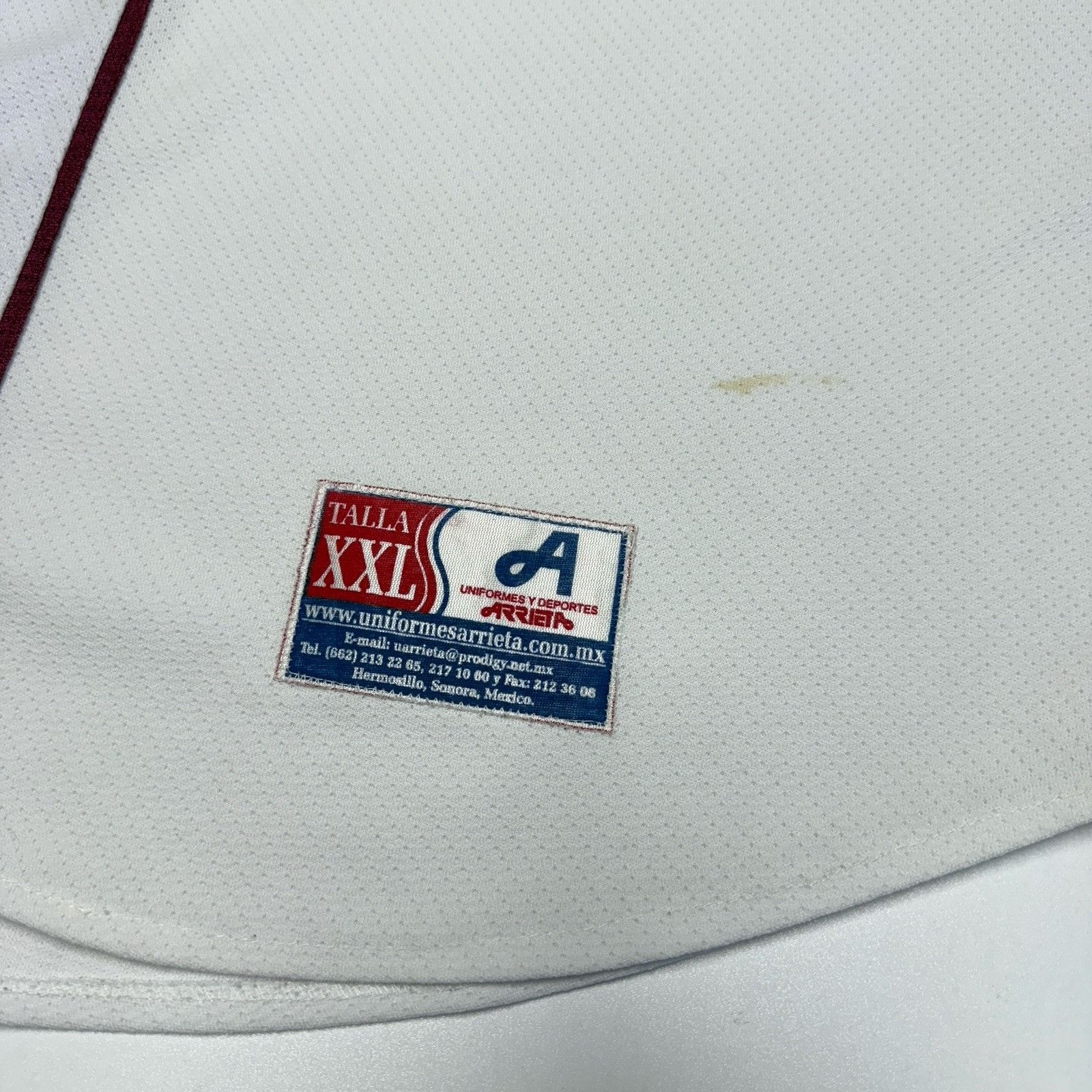 Vintage Tomateros de Culiacan Baseball Jersey Size 2XL White Size US XXL / EU 58 / 5 - 8 Thumbnail