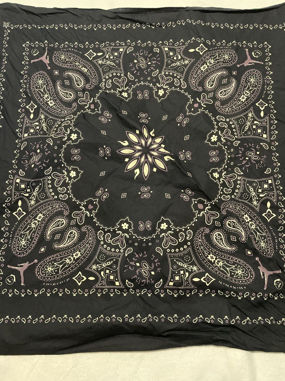 Jordan Brand  Nike  Travis Scott Nike Travis Scott black phantom bandana  Cactus Jack | Grailed