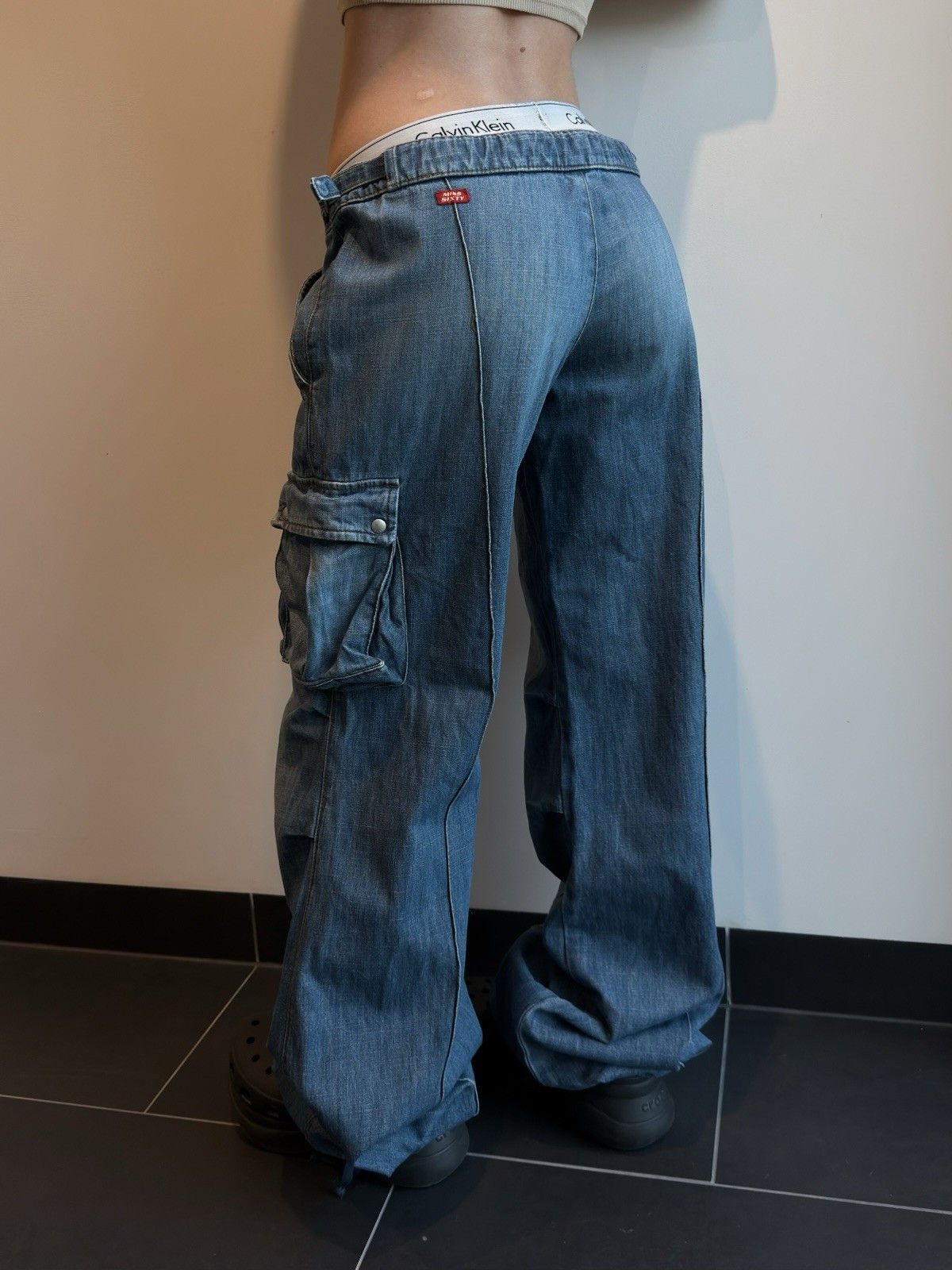 Miss Sixty Miss sixty 60 Baggy y2k Low rise Vintage Jeans pockets Size 29" - 7 Thumbnail