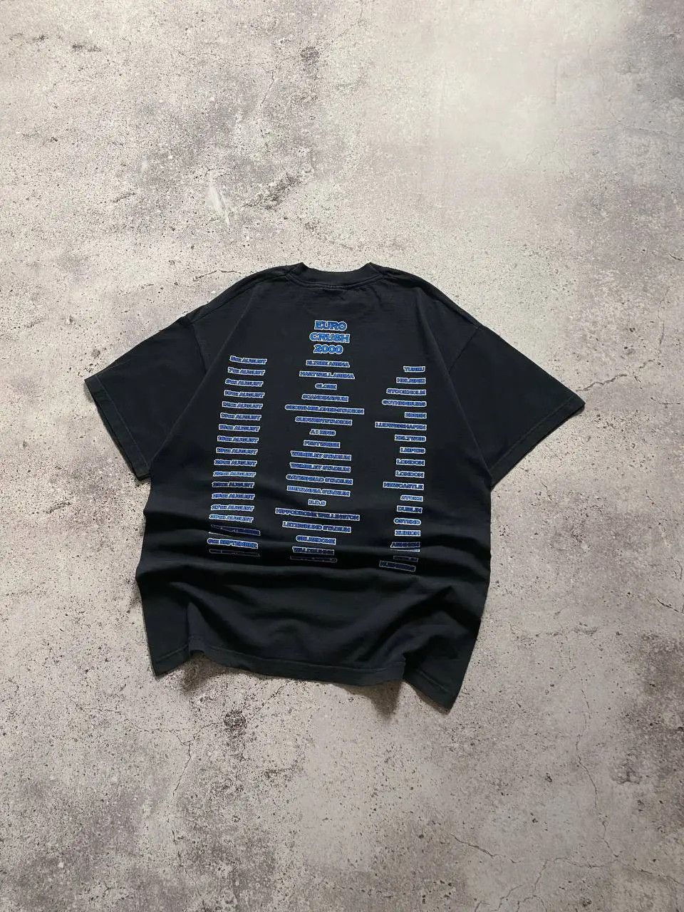 Bon Jovi × Vintage 2000s BON JOVI FOREVER EURO CRUSH TOUR ROCK BAND T SHIRT Size US M / EU 48-50 / 2 - 8 Thumbnail