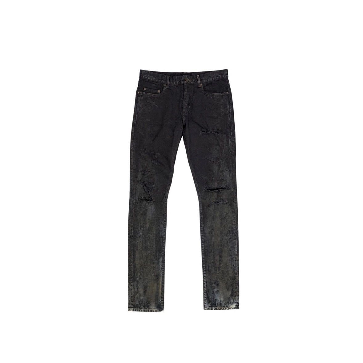Saint Laurent Paris SAINT LAURENT PARIS FW14 OIL CRASH D02 DENIM Size US 31 - 1 Thumbnail