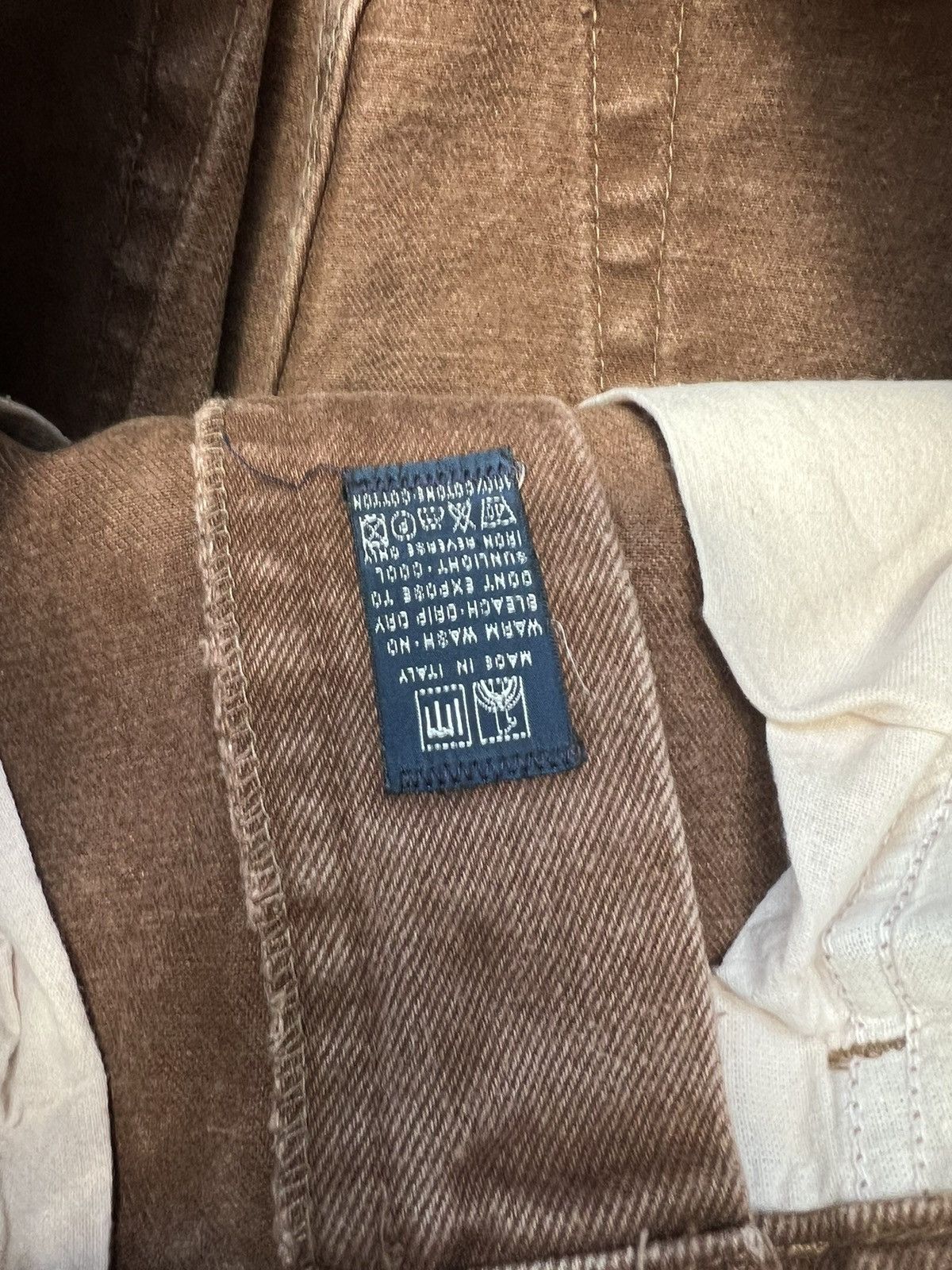 Valentino × Vintage Pants Valentino Jeans vintage 90’s brown travis Scott Size US 31 - 4 Thumbnail