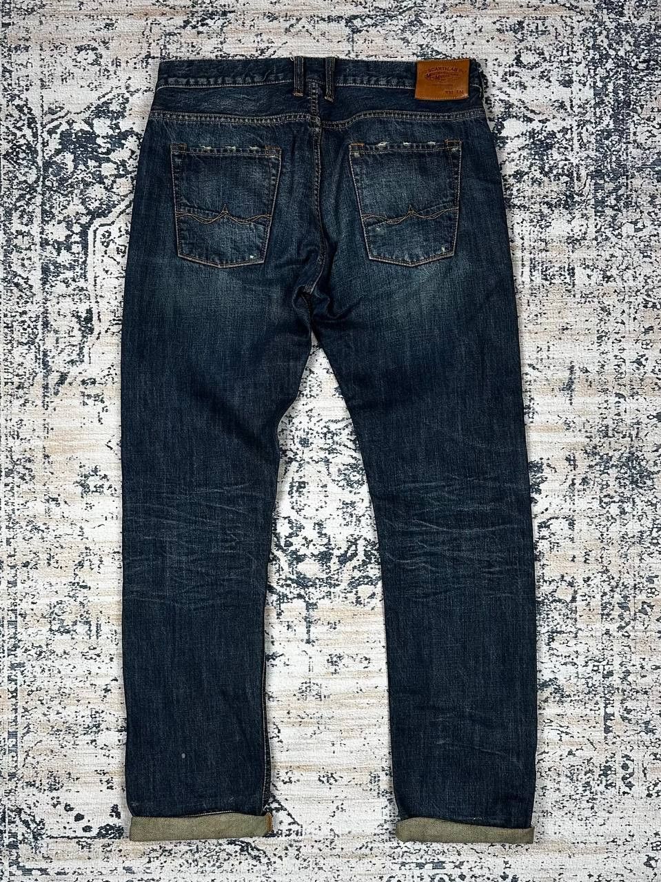 Scarti-Lab Scarti-Lab Distressed Raw Denim Selvedge Jeans Size US 32 / EU 48 - 13 Thumbnail