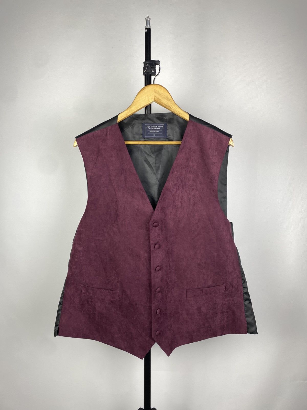 Designer × Japanese Brand Luxury 00s Casual Lloyd Attree & Smith Designer Vest Size US XL / EU 56 / 4 - 1 Thumbnail
