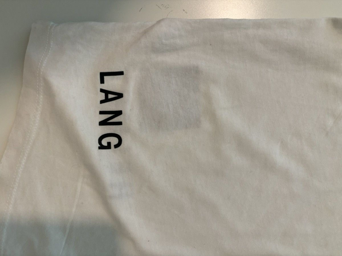 Helmut Lang White Blank Helmut Lang Tee Size US M / EU 48-50 / 2 - 5 Thumbnail