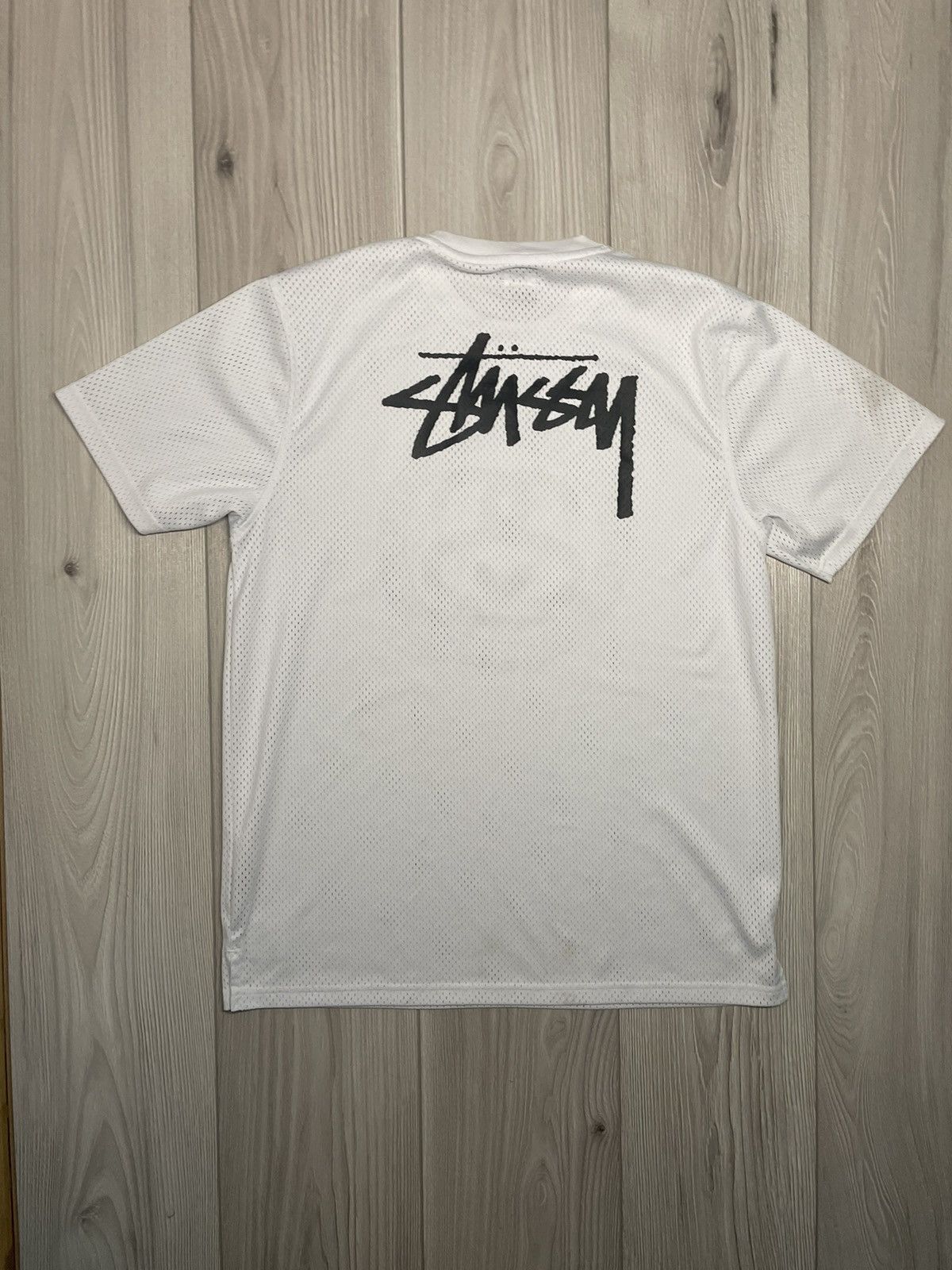 Stussy × Vintage Vintage Stussy Jersey Big Logo Size US L / EU 52-54 / 3 - 2 Thumbnail
