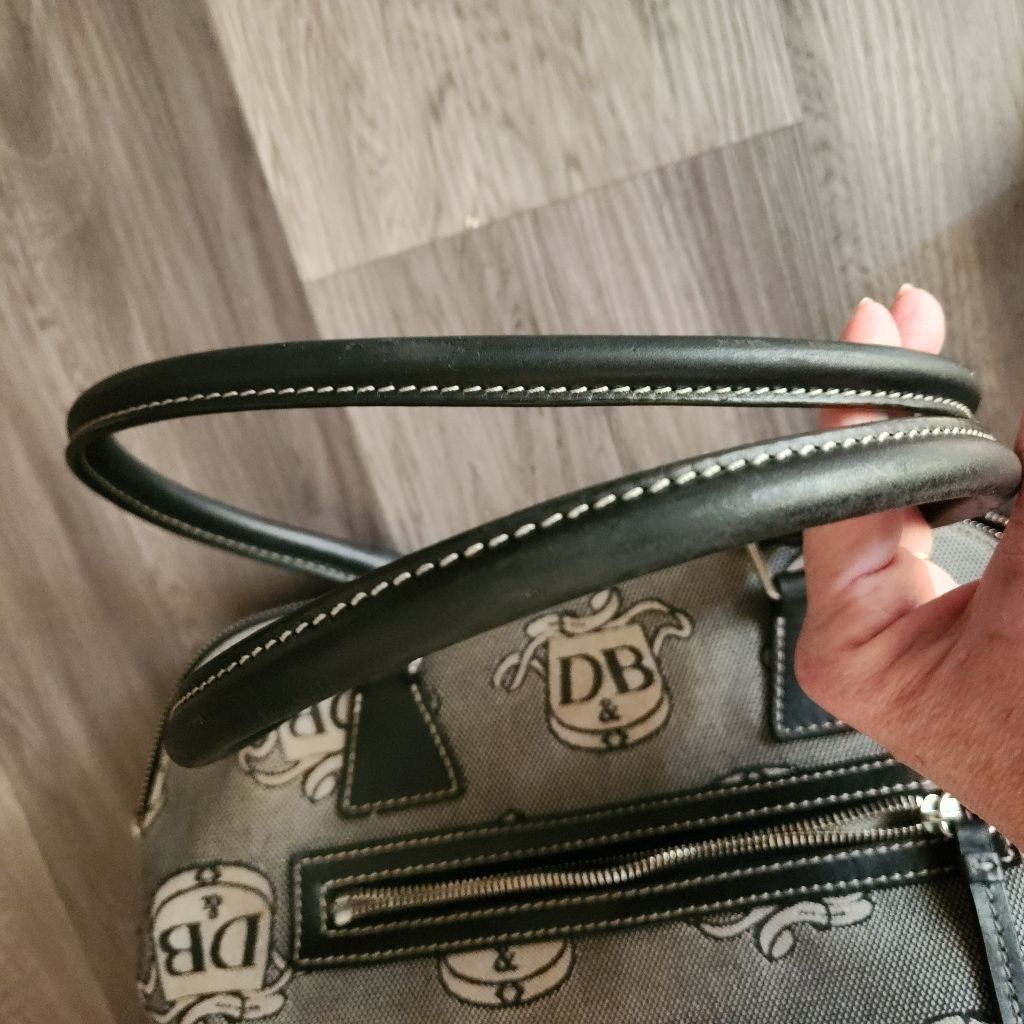 Dooney & Bourke Dooney & Bourke Women's Large Handbag Gray & Black Size ONE SIZE - 7 Thumbnail