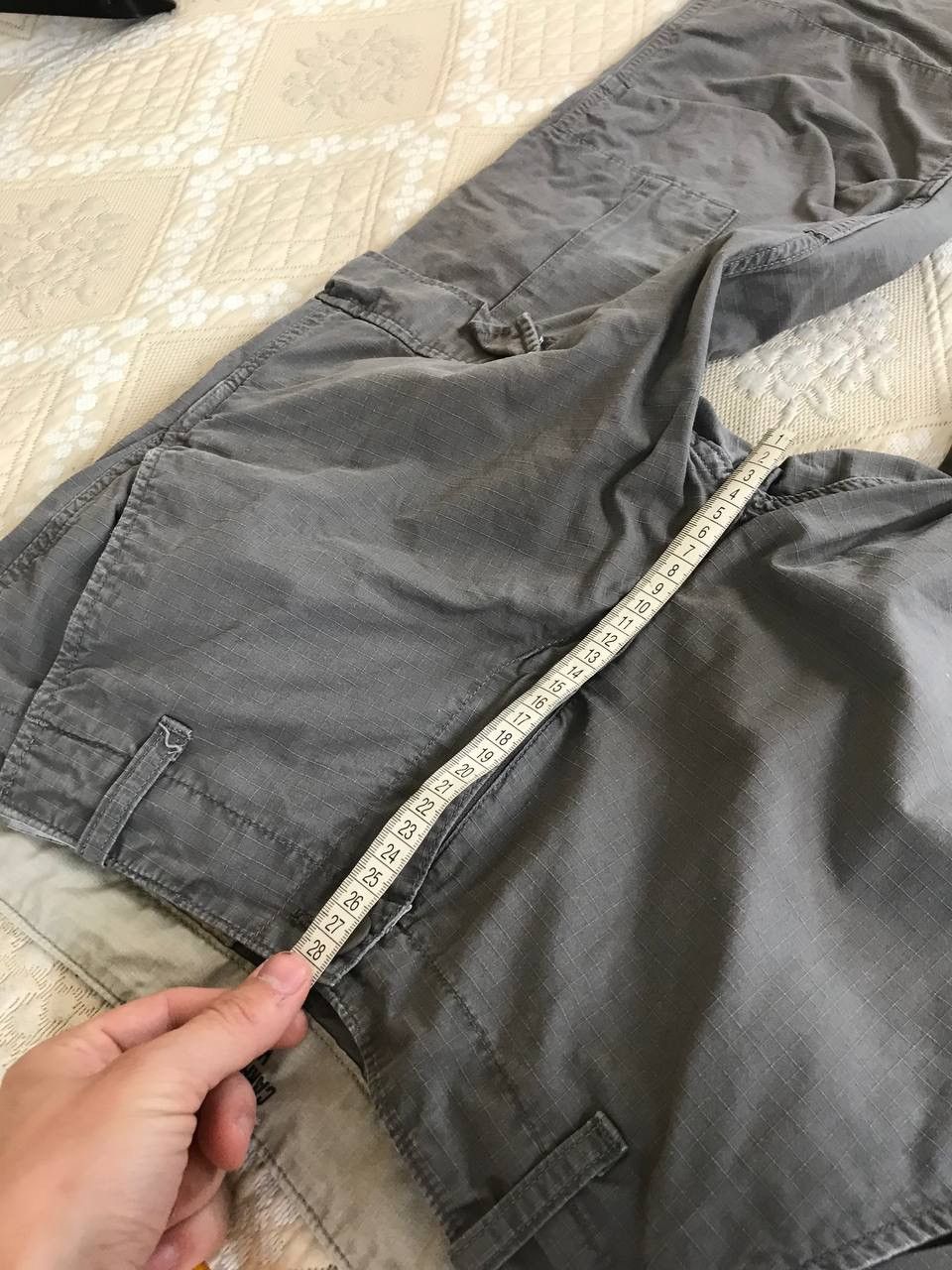 Carhartt 🔥 Vintage Carhartt Cargo Aviation Pants Work Y2K Denim Jeans Size US 32 / EU 48 - 10 Thumbnail