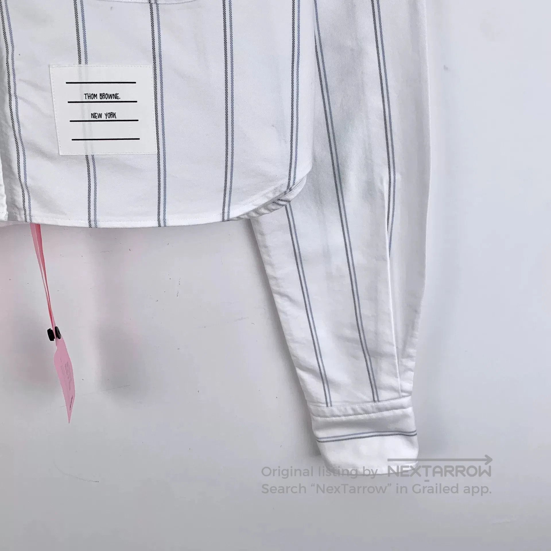 Thom Browne thom browne striped long sleeve shirt. Size US M / EU 48-50 / 2 - 4 Thumbnail