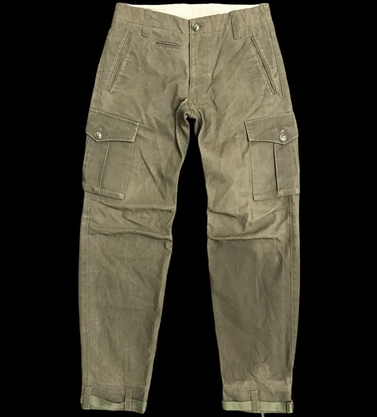 Japanese Brand CP330 NCFM Japan Balloon Style Ankle Zipper Cargo Pant Size US 30 / EU 46 - 2 Thumbnail
