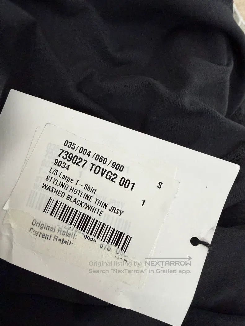 Balenciaga Balenciaga Black Long Sleeve T-Shirt Size US S / EU 44-46 / 1 - 6 Thumbnail