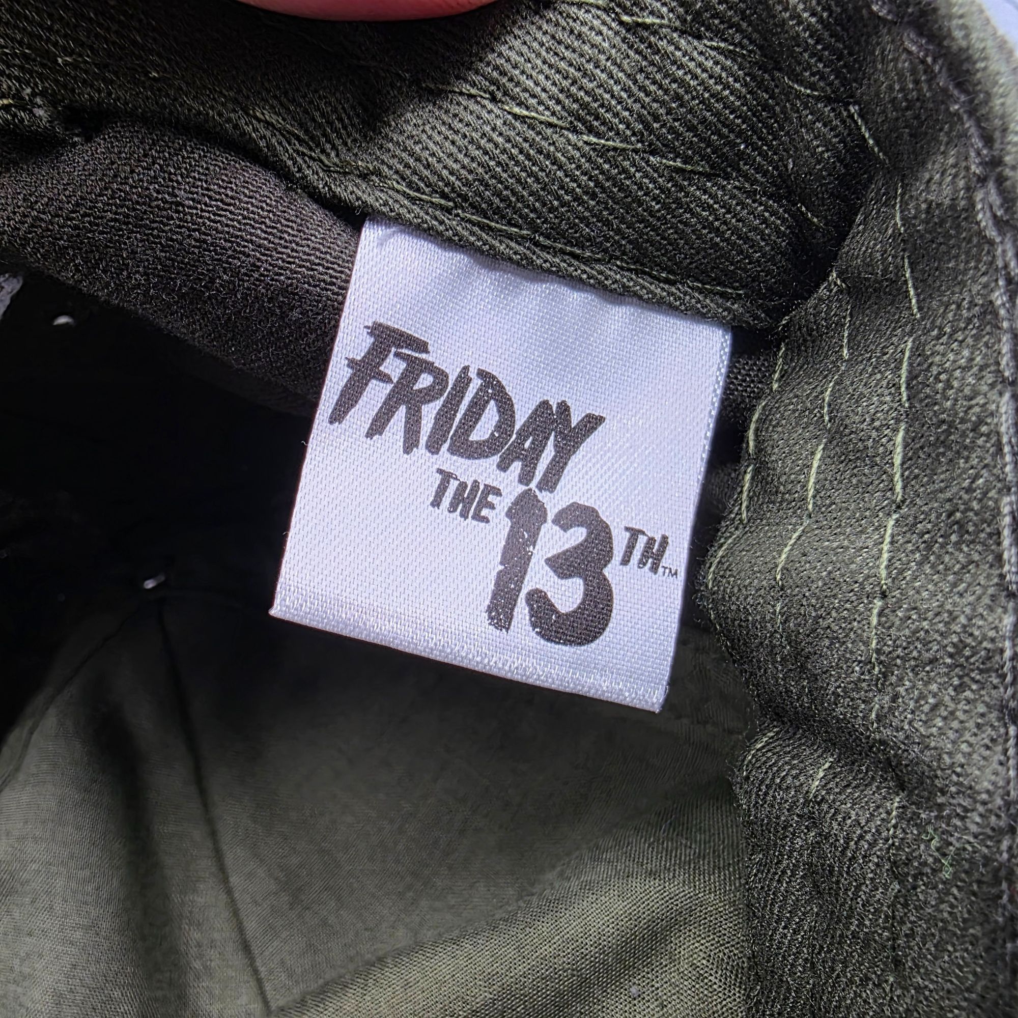 Other Friday the 13th Camp Crystal Lake Hat Cap Frayed Halloween M Size ONE SIZE - 6 Thumbnail