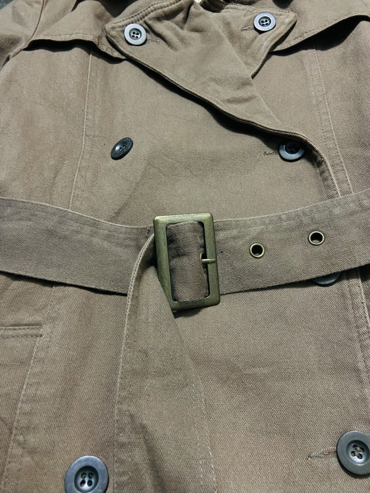 GOA GOA Double Breasted Overcoat with Belt Size S / US 4 / IT 40 - 9 Thumbnail