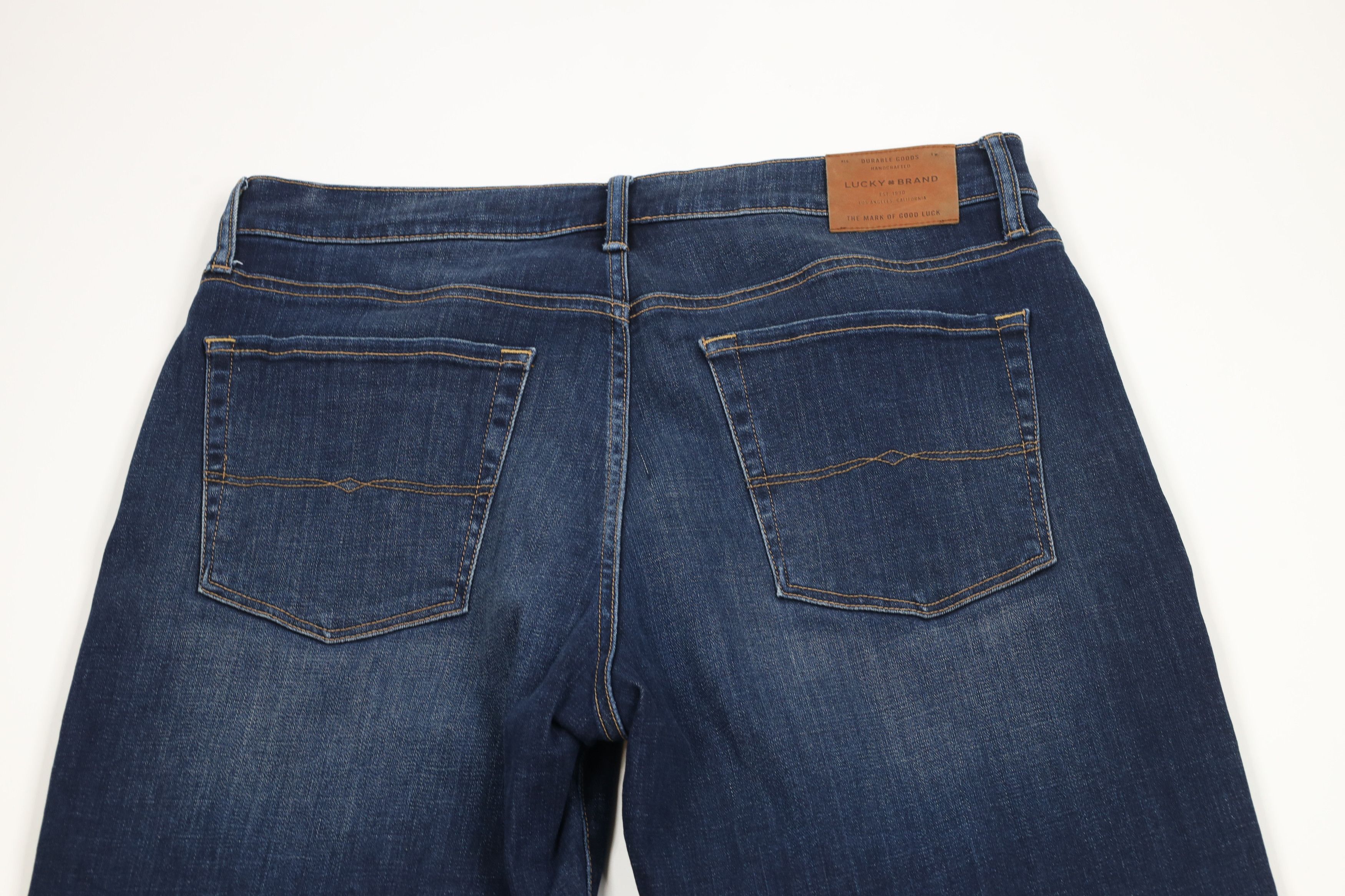 Lucky Brand × Vintage Vintage Lucky Brand Relaxed Straight Wide Leg Denim Jeans Size US 36 / EU 52 - 10 Thumbnail