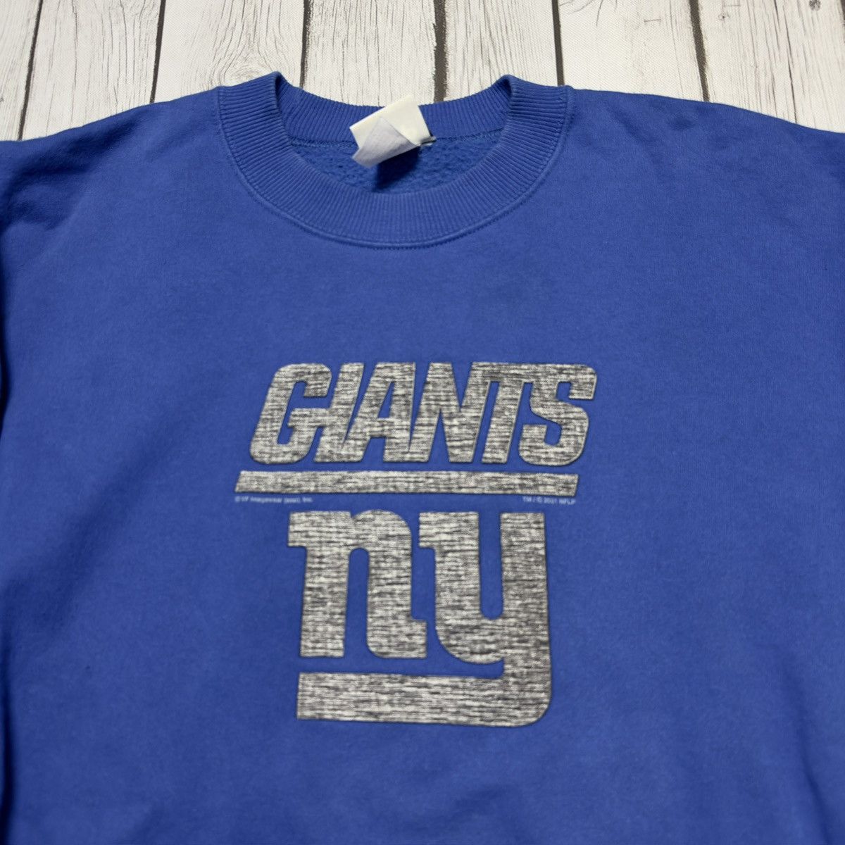 Lee × NFL × Vintage Vintage New York Giants sweatshirt Size US XL / EU 56 / 4 - 3 Thumbnail