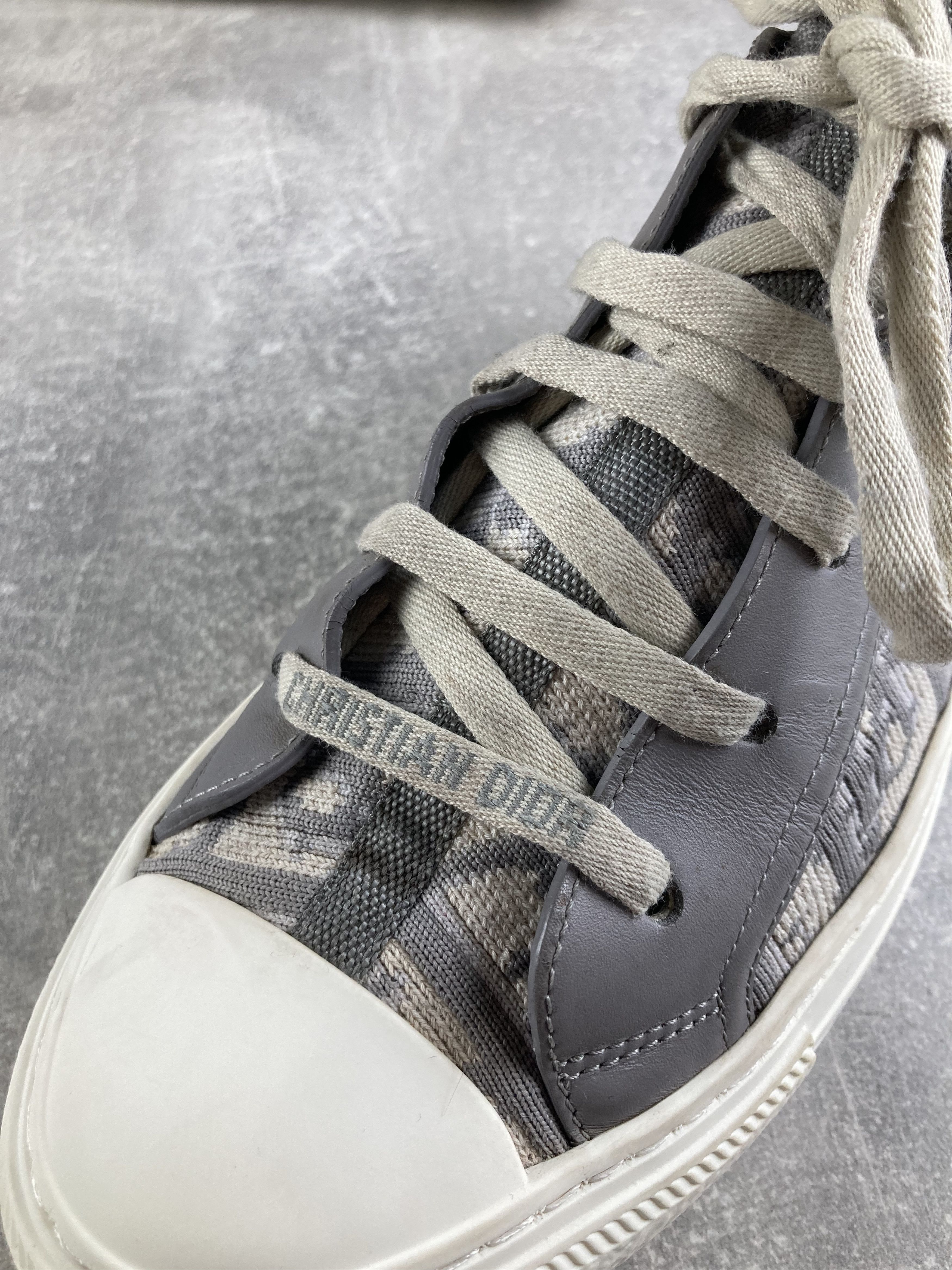 Dior Dior monogram logo Oblique Technical Mesh high sneakers Size US 7.5 / IT 37.5 - 8 Thumbnail