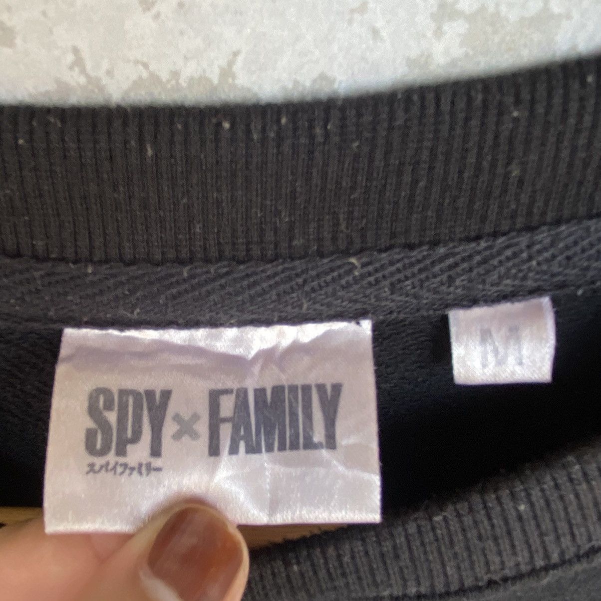 Other Vintage Spy X Family Printed Crewneck Sweatshirt Black Sz M Size M / US 6-8 / IT 42-44 - 6 Thumbnail