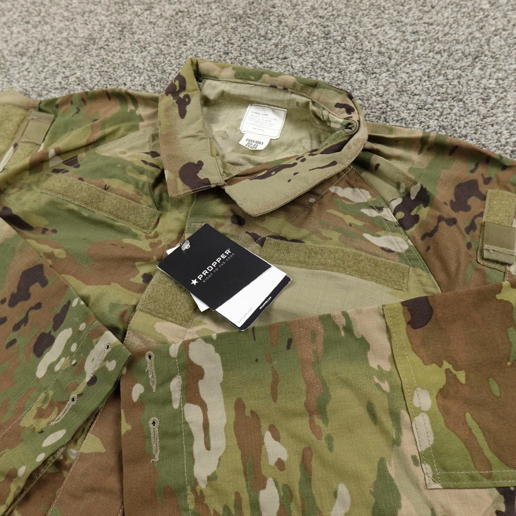 Propper Propper Coat Mens XLT Multicam OCP Camouflage Lightweight Unlined Military Jacket Size US XL / EU 56 / 4 - 2 Thumbnail