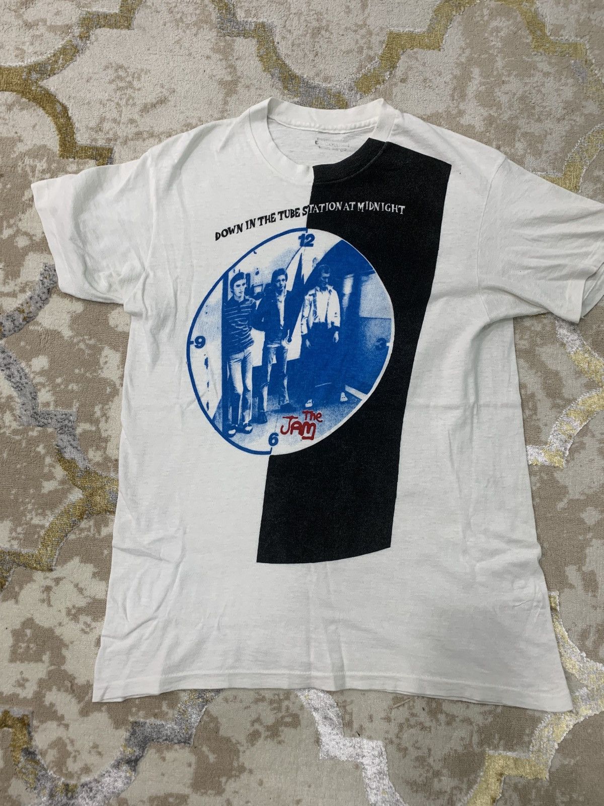 Band Tees VTG FIFTY 5thCOLUMN THE JAM OVP HAND PRINTED BAND TOUR SHIRT Size US L / EU 52-54 / 3 - 5 Thumbnail