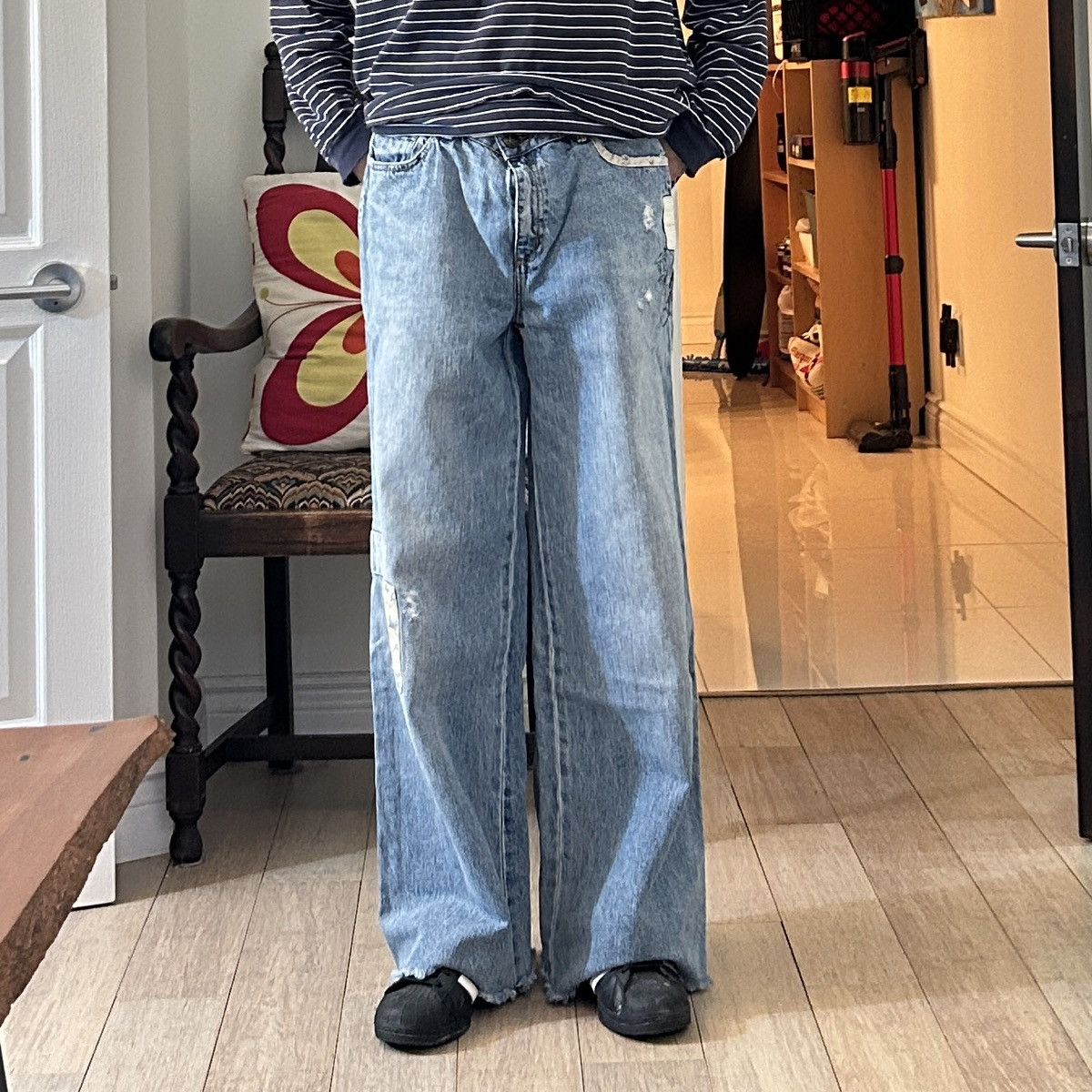 Polo Ralph Lauren Ralph Lauren Denim Pants baggy 10 Y2K Size 32" / US 10 / IT 46 - 8 Thumbnail