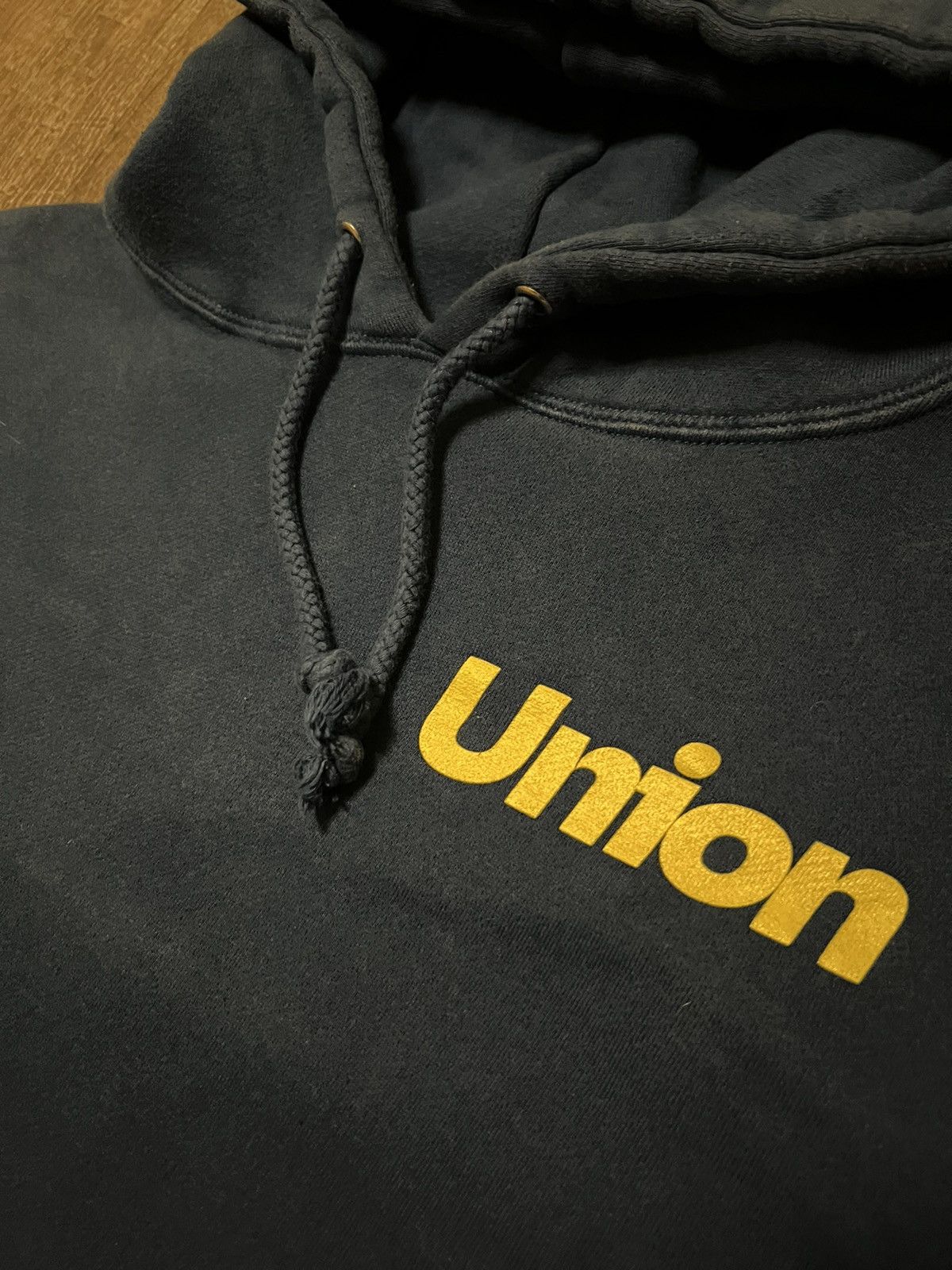 Union LA Union Binding Company Global Fleece Lined Hoodie Size XL Size US XL / EU 56 / 4 - 4 Thumbnail
