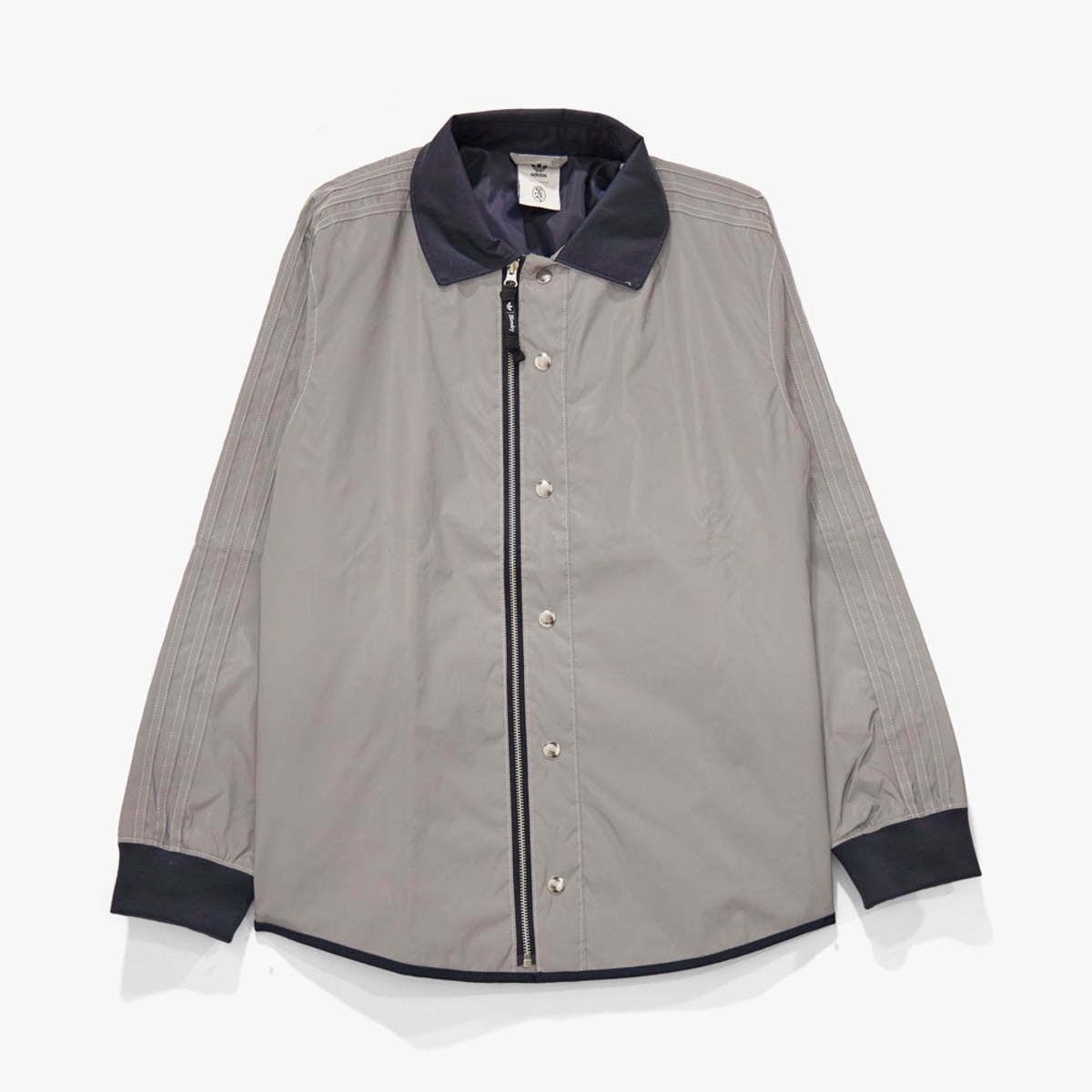 Adidas Adidas Originals X Blondey Coach Jacket Reflective Silver Size US L / EU 52-54 / 3 - 1 Thumbnail