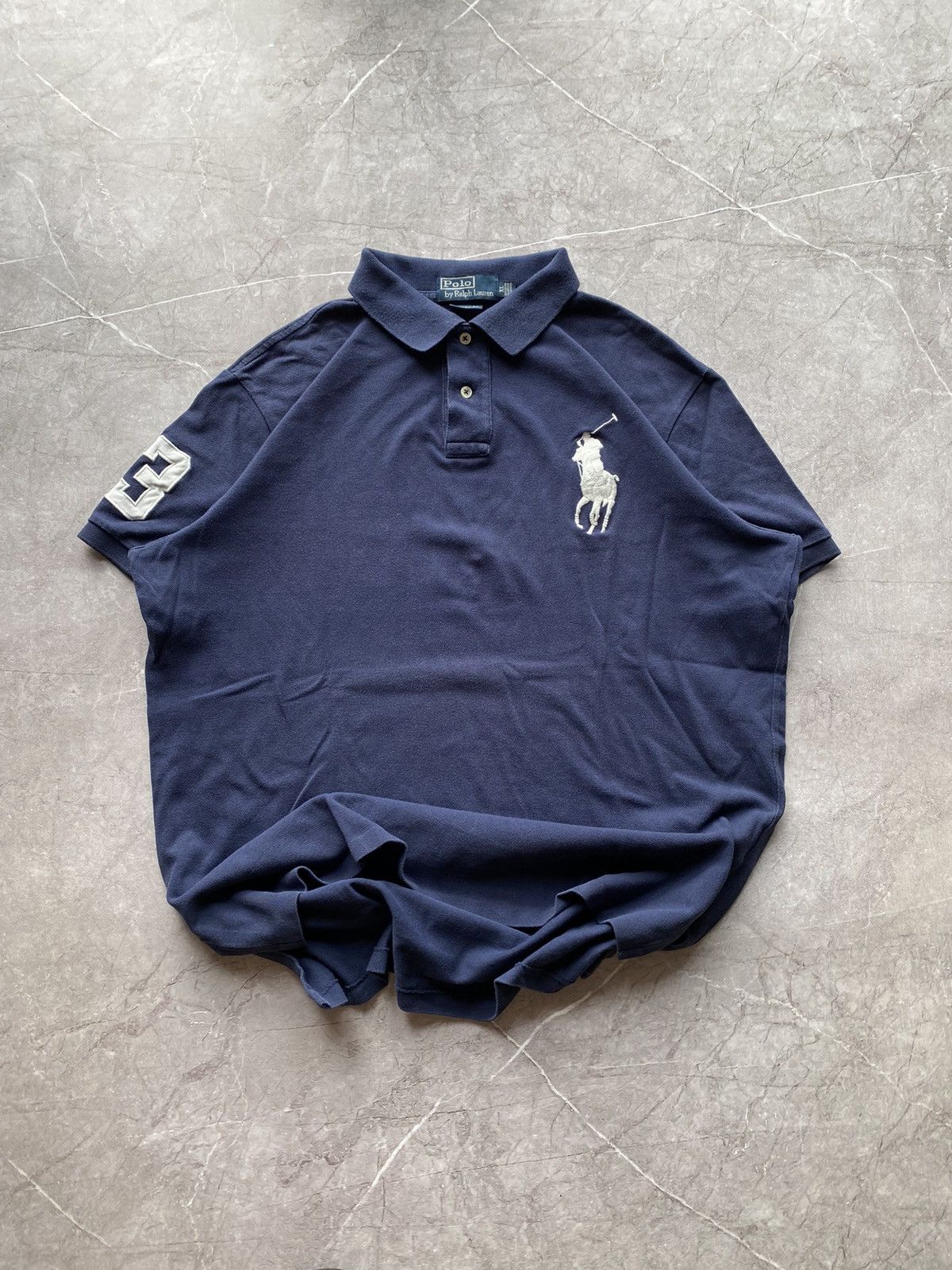Polo Ralph Lauren Vintage 90s Polo Ralph Lauren Big Pony #3 Polo Chief Keef Size US XL / EU 56 / 4 - 2 Thumbnail