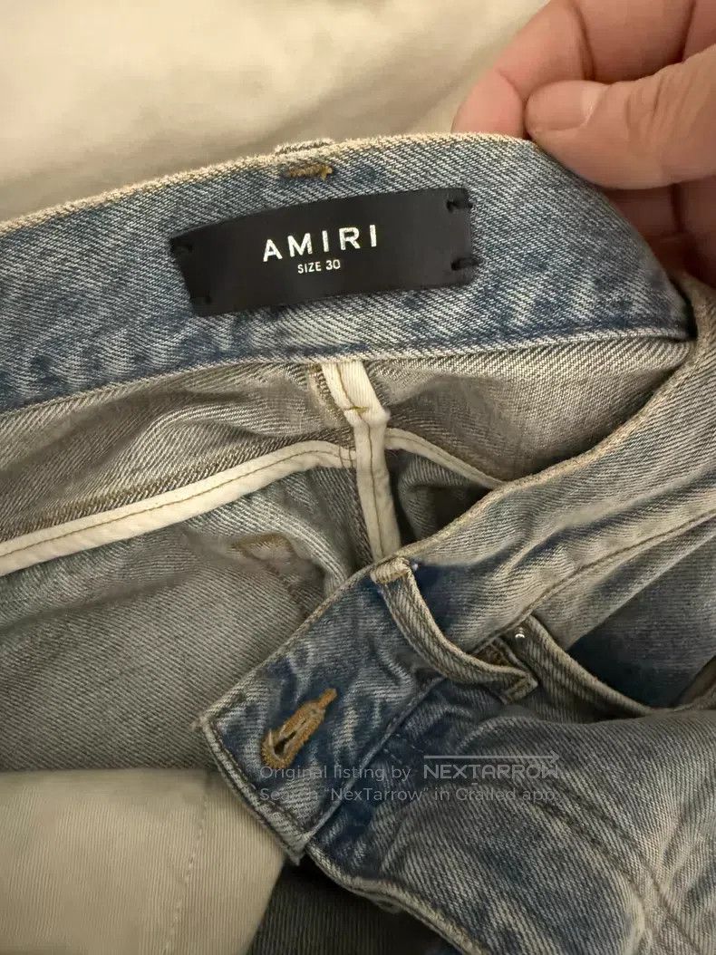 Amiri Amiri Size 30 Men's casual pants, bell-bottoms Size US 30 / EU 46 - 2 Thumbnail