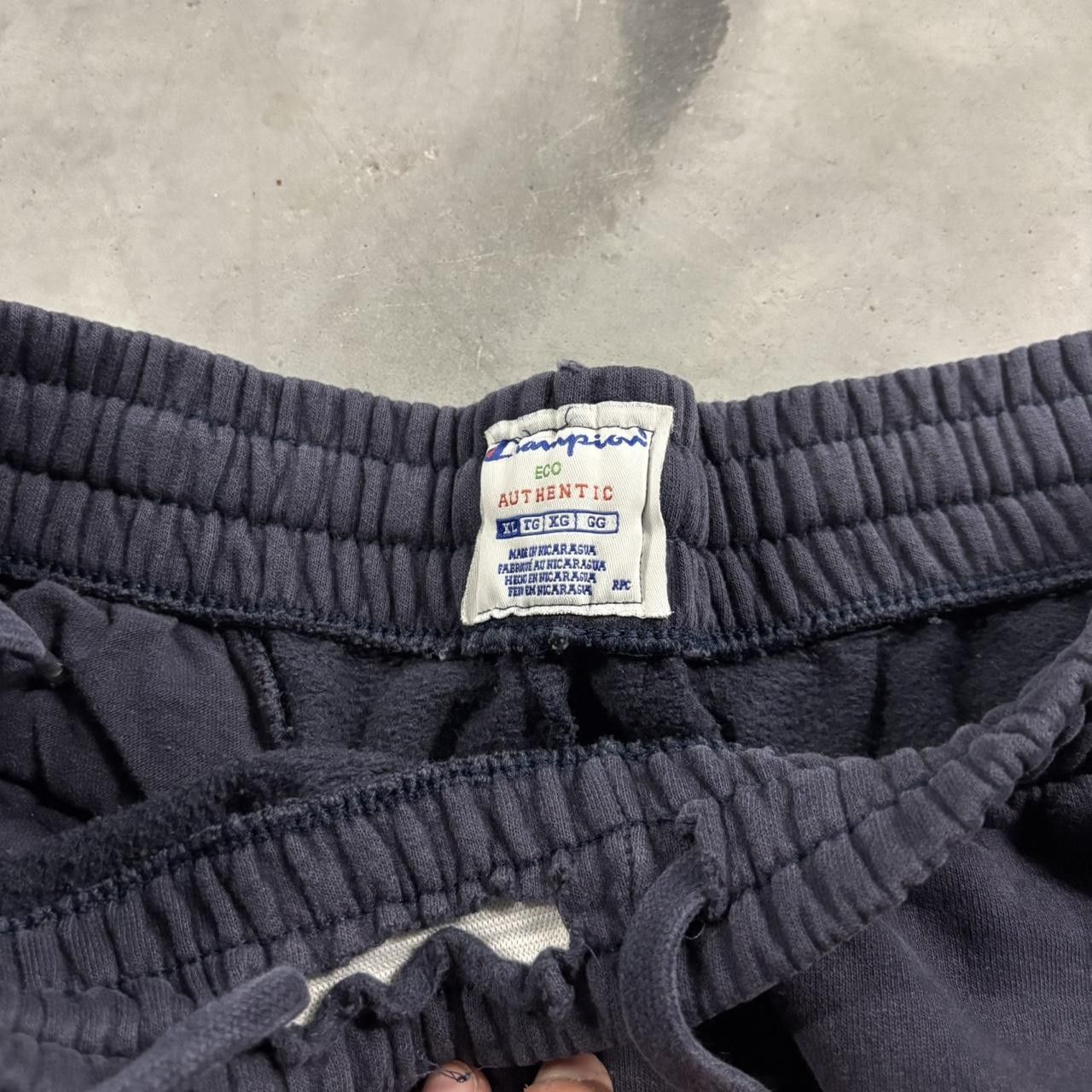 Vintage Crazy Vintage Y2K/2000s Baggy Navy Blue Skater Essential Sweatpants! Fits L Size US 34 / EU 50 - 6 Thumbnail
