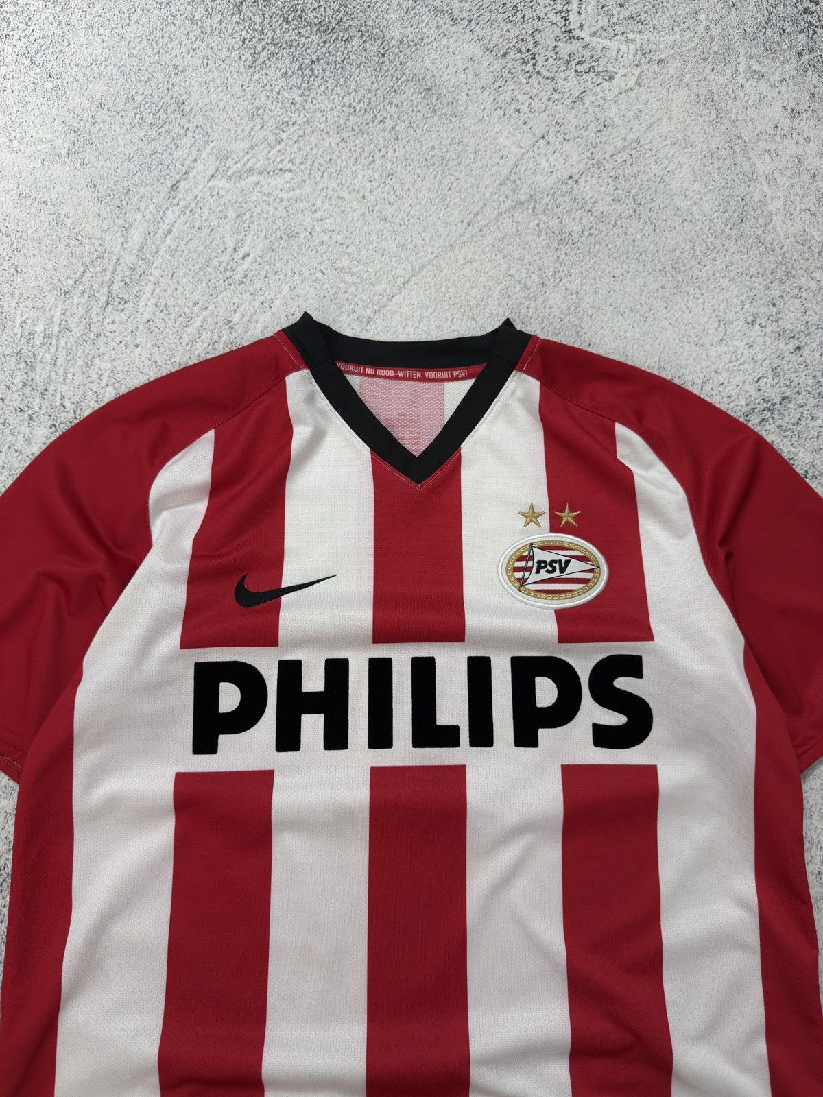 Nike × Vintage Vintage Nike PSV Eindhoven 2009/10 Home Shirt Soccer Jersey Size US M / EU 48-50 / 2 - 2 Thumbnail