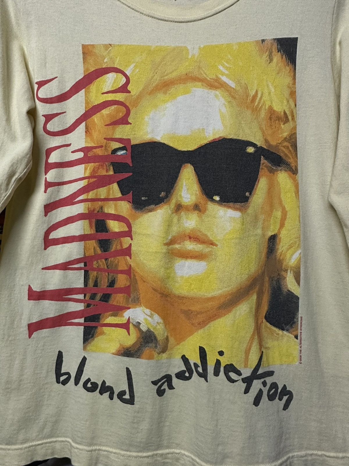 Band Tees × Japanese Brand × Vintage Vintage Rna Ing Madness Blond Addiction Faded Tee Size US M / EU 48-50 / 2 - 2 Thumbnail