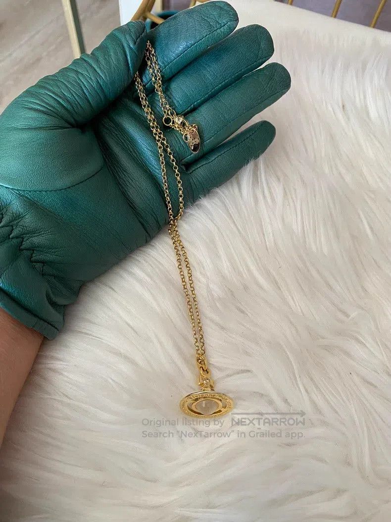 Vivienne Westwood Vivienne Westwood Medium vintage gold orb necklace Size ONE SIZE - 5 Thumbnail