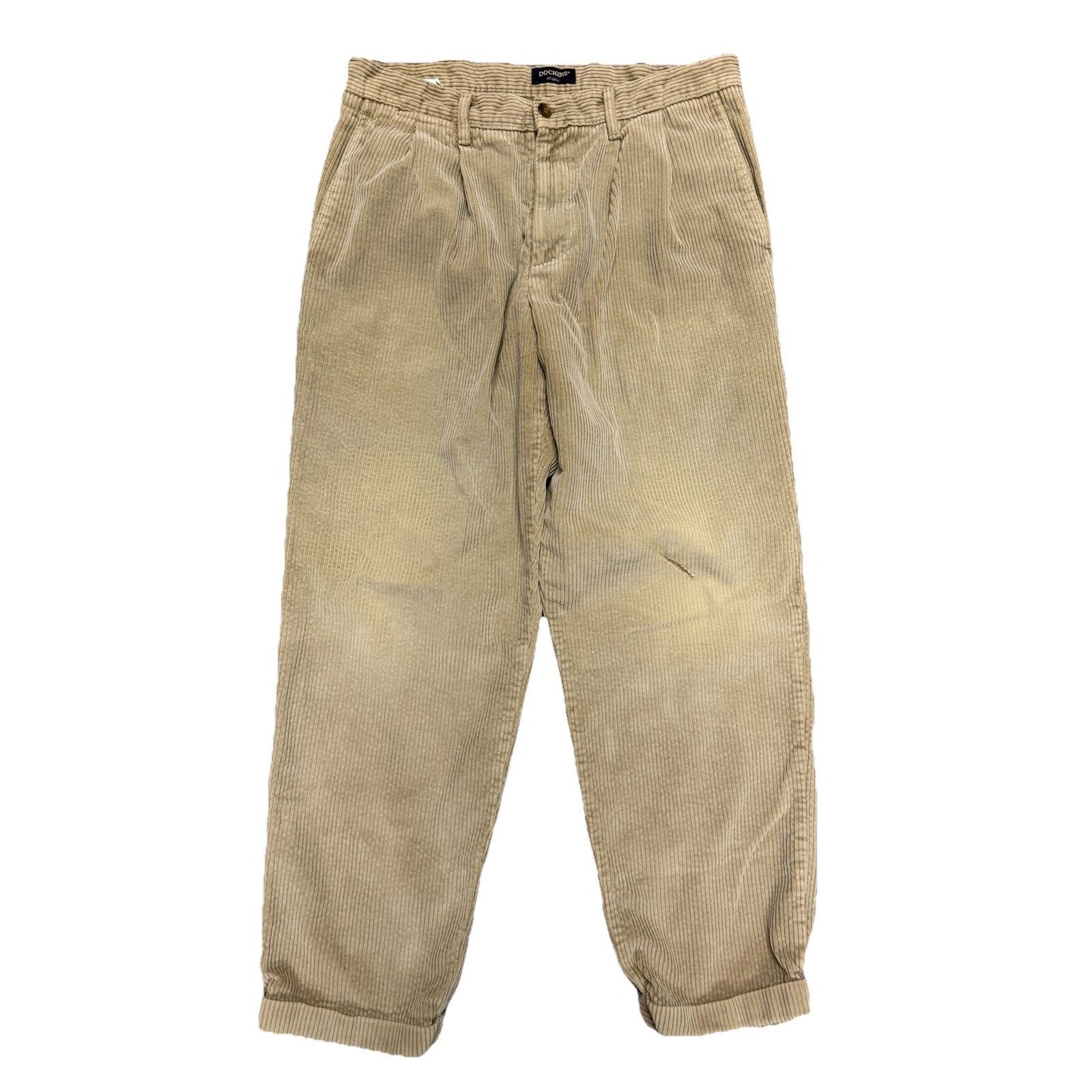 Dockers Dockers Corduroy Pants Mens 34x30 Brown Size US 34 / EU 50 - 1 Thumbnail