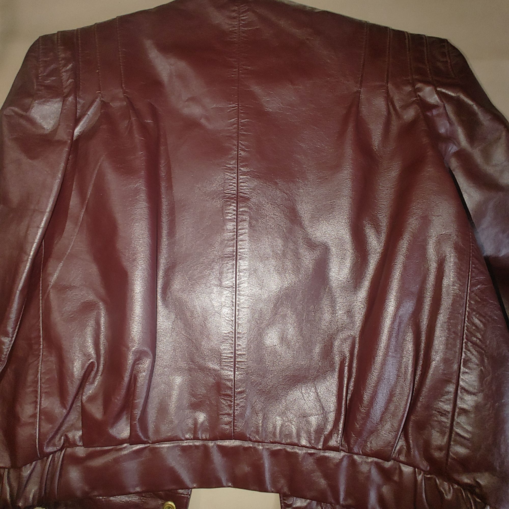 Other Bomber Jacket Northside Fashions Genuine Leather Vintage 19 Size M / US 6-8 / IT 42-44 - 14 Thumbnail