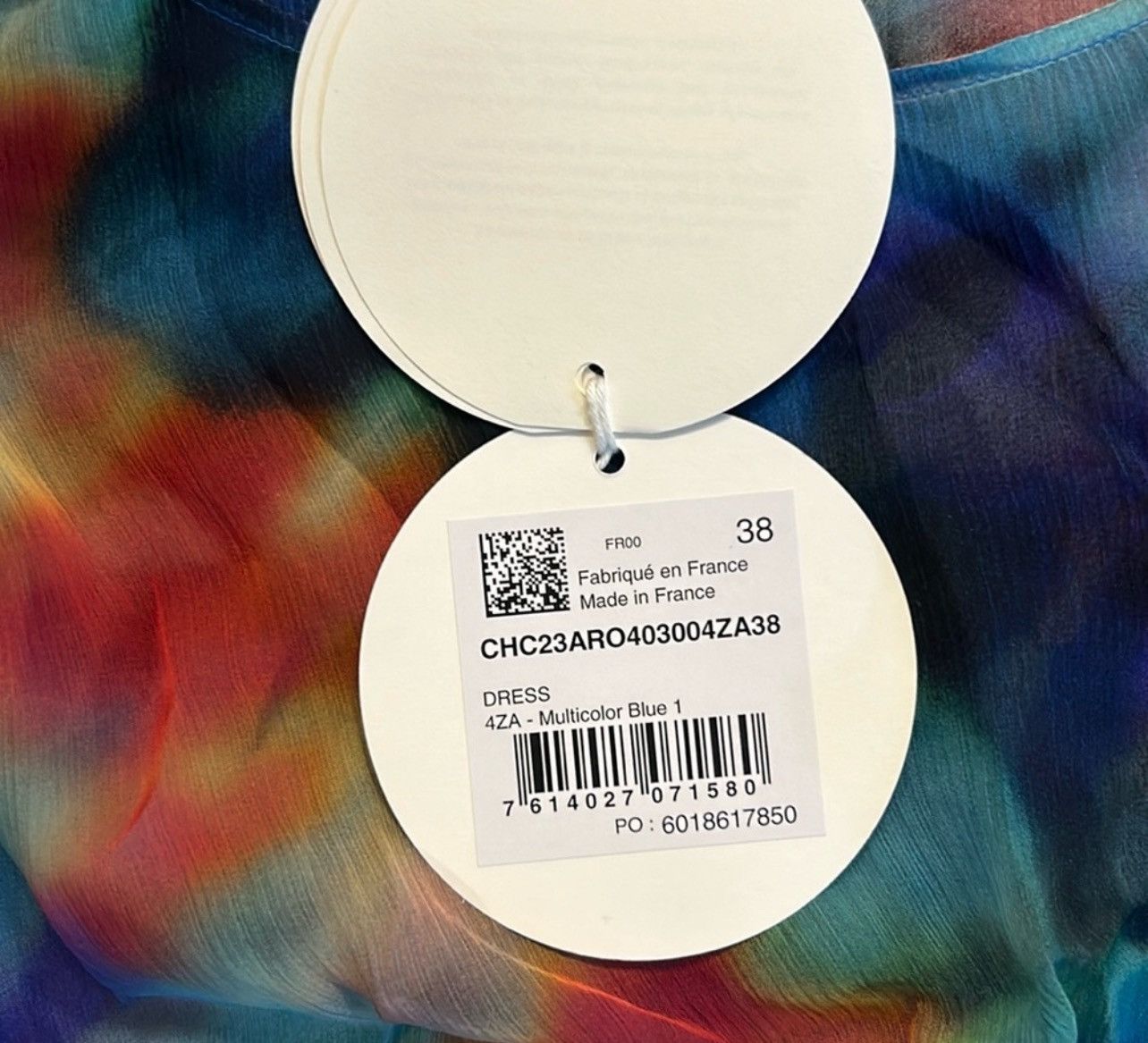 Chloe Chloe Tie Dye Silk Caftan & Maxi Slip Dress Blue Size 38 Size S / US 4 / IT 40 - 9 Thumbnail
