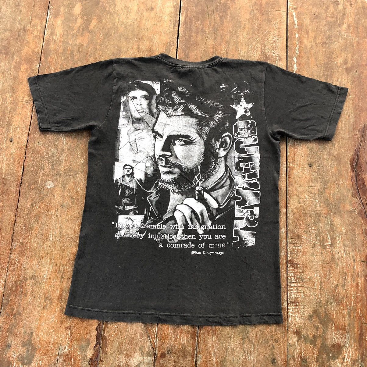 Vintage Vintage Thrashed Faded Che Guevara Rare T Shirt Size US M / EU 48-50 / 2 - 3 Thumbnail