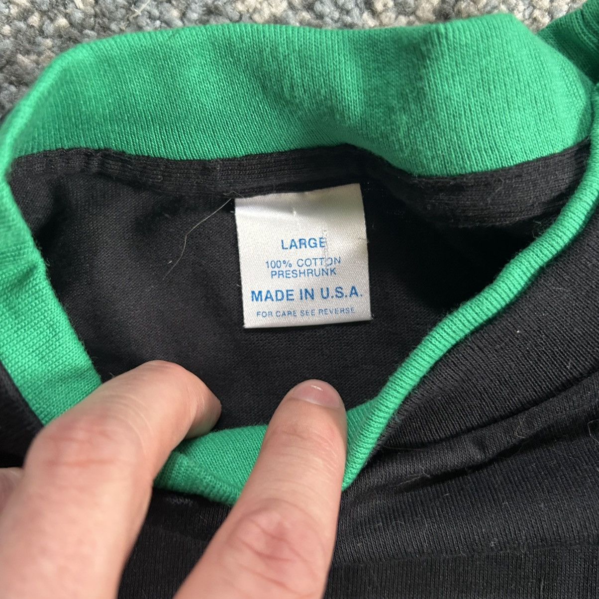 Vintage KOOL CiGARETTES HEAVYWEiGHT DOUBLE LAYER TEE BLACK EVERGREEN Size US L / EU 52-54 / 3 - 4 Thumbnail