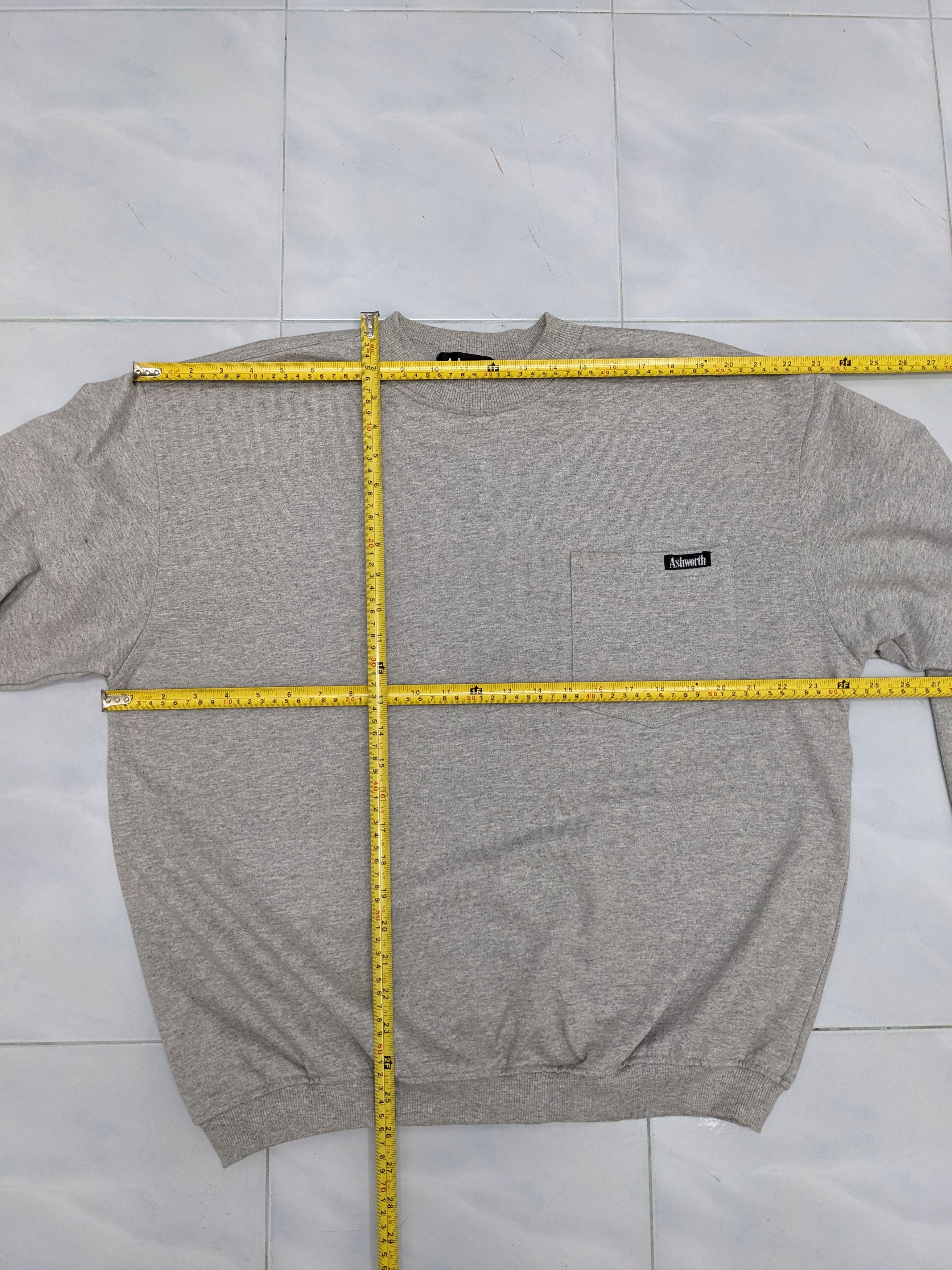 Ashworth Vintage Ashworth Made In Usa Single Pocket Sweatshirt Size US M / EU 48-50 / 2 - 8 Thumbnail